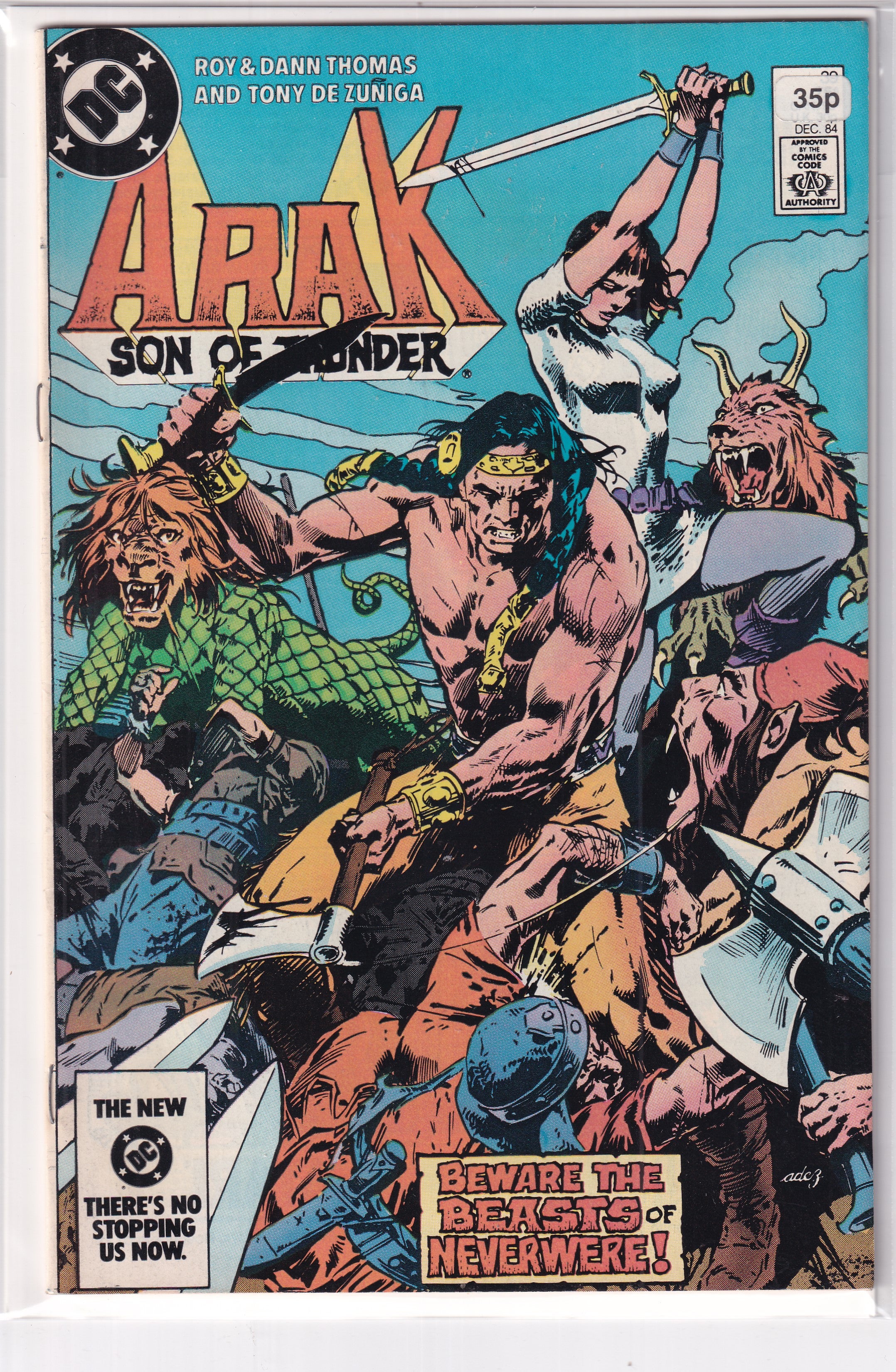 ARAK SON OF THUNDER 39 Slab City Comics