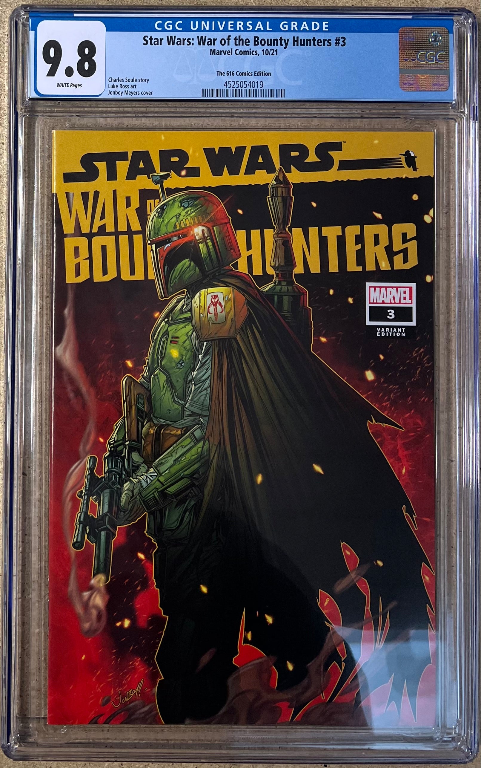 Star Wars: War Of The Bounty Hunters #3 CGC 9.8