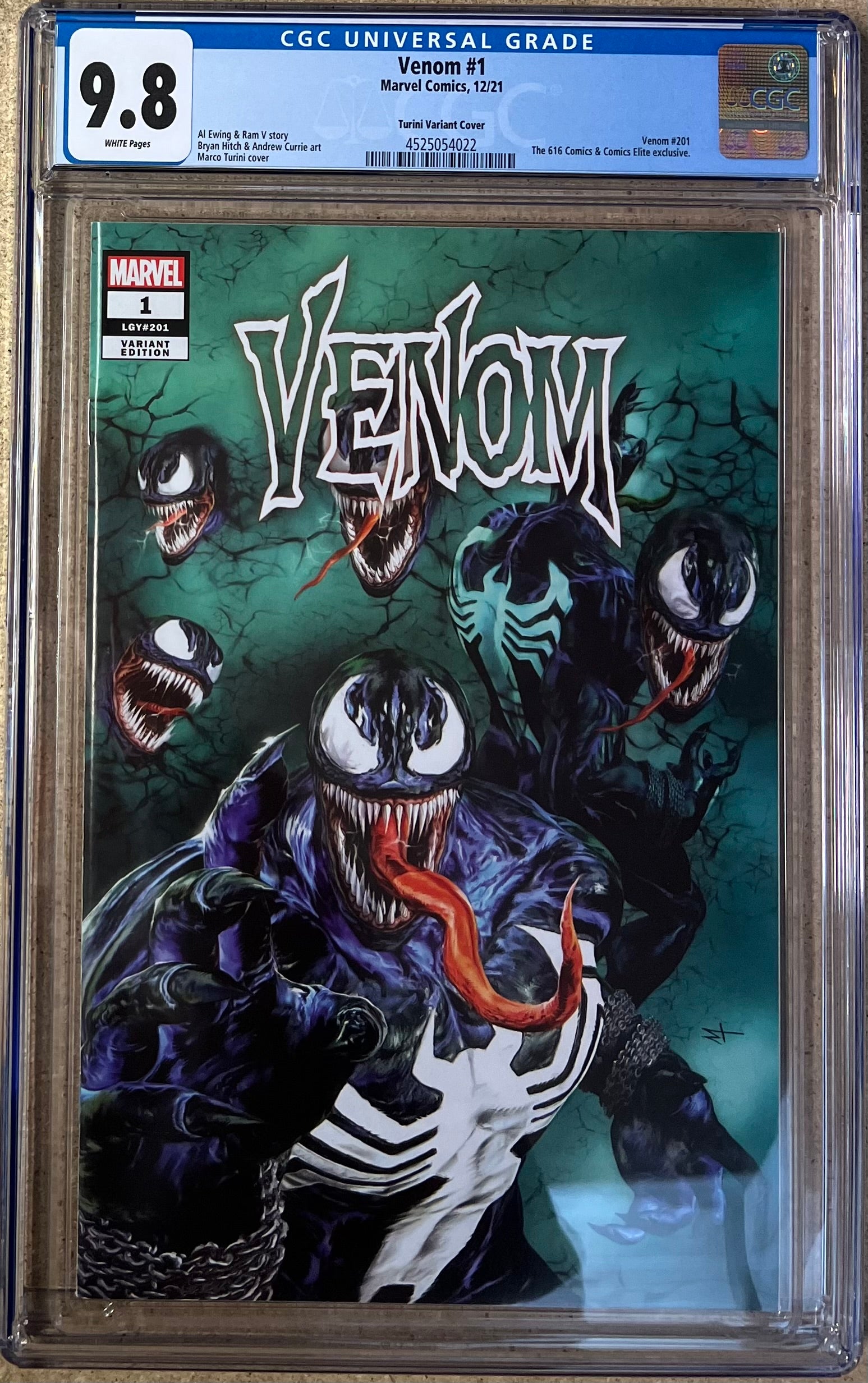 Venom #1 Turini Variant CGC 9.8