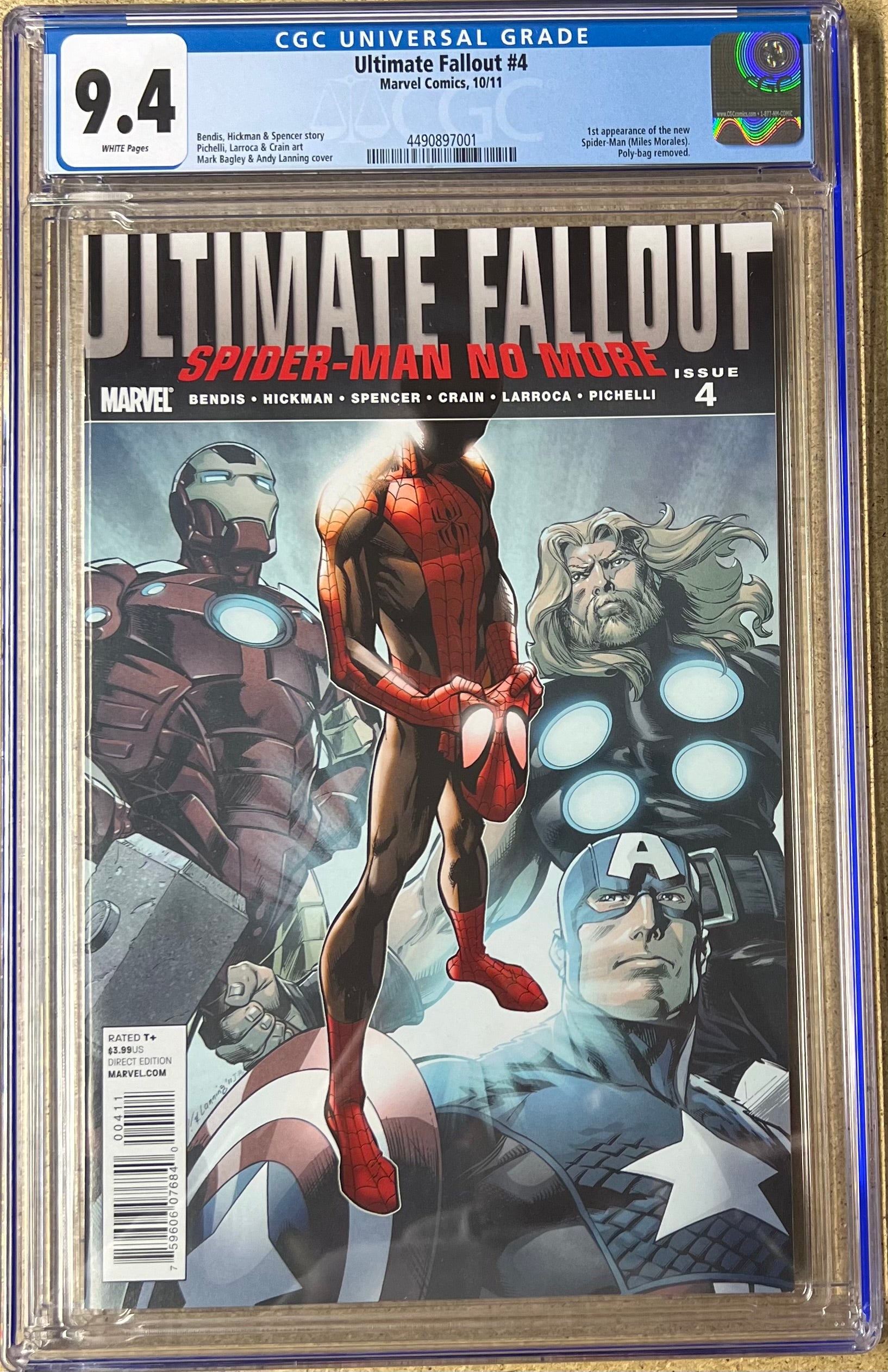 Ultimate Fallout #4 CGC 9.4