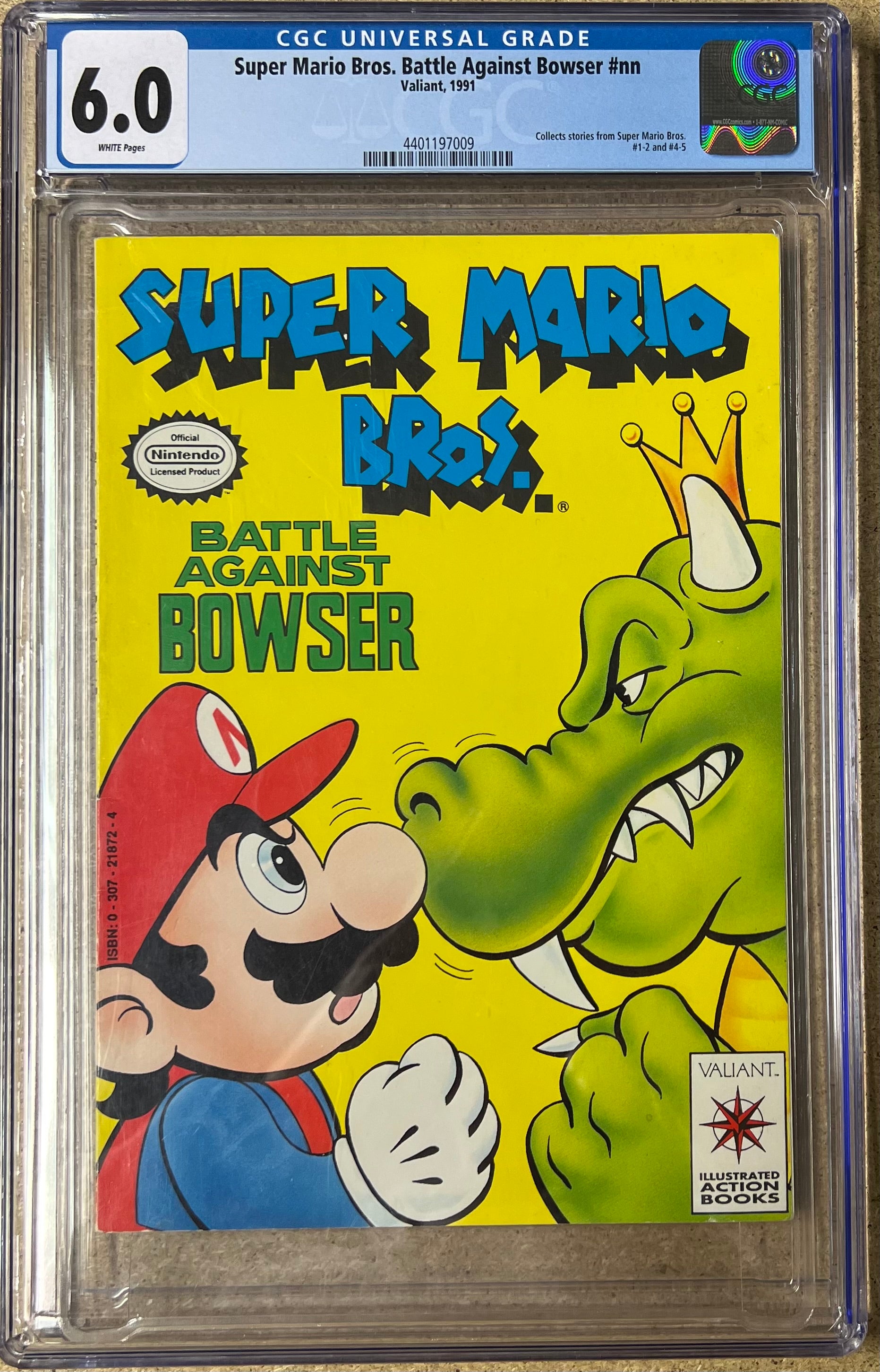 Super Mario Bros. Battle Against Bowser CGC 6.0