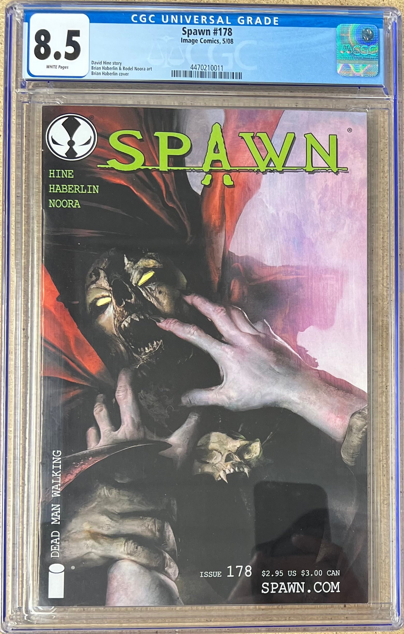 Spawn #178 CGC 8.5