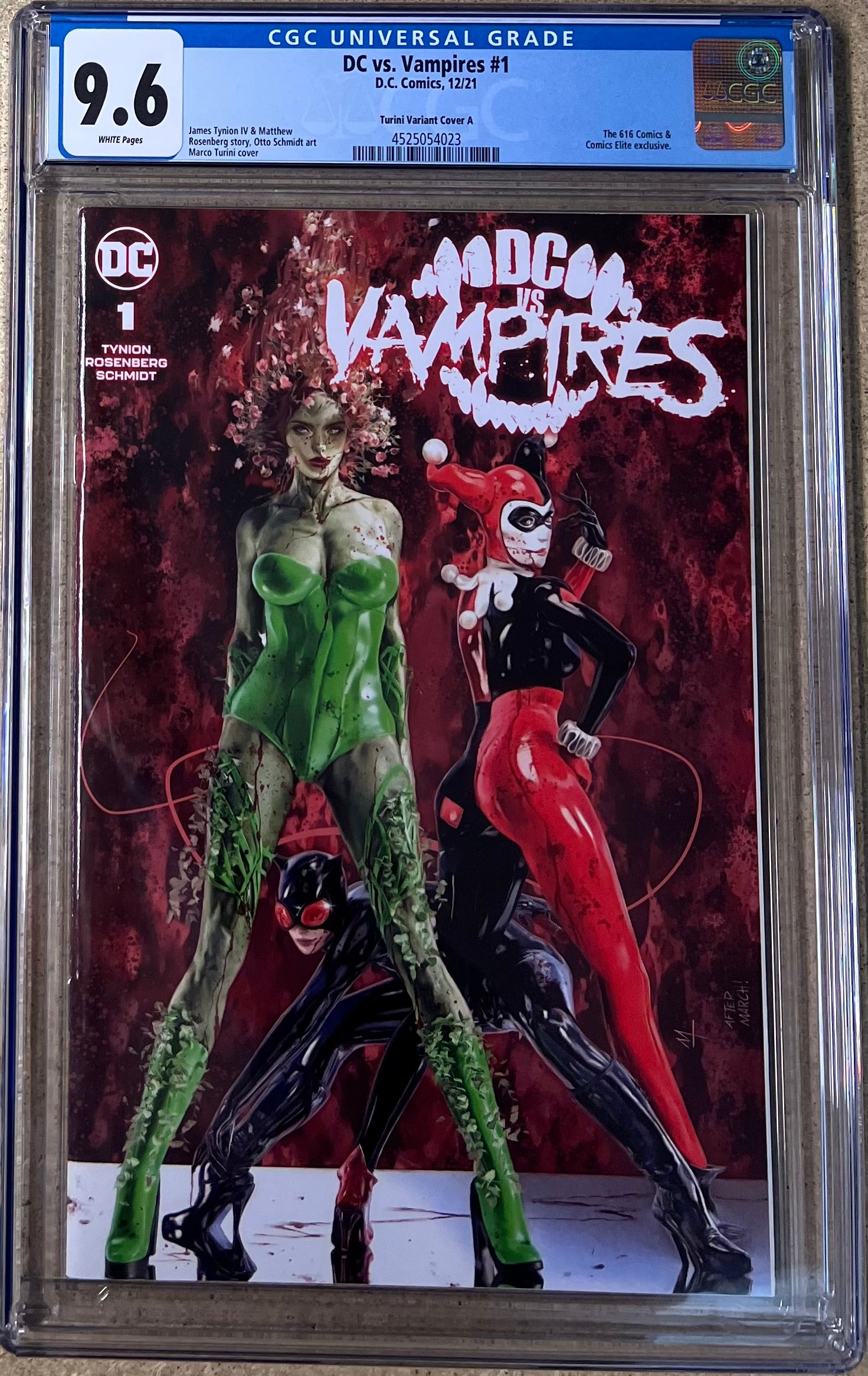 DC Vs Vampires #1 Turini Variant CGC 9.6