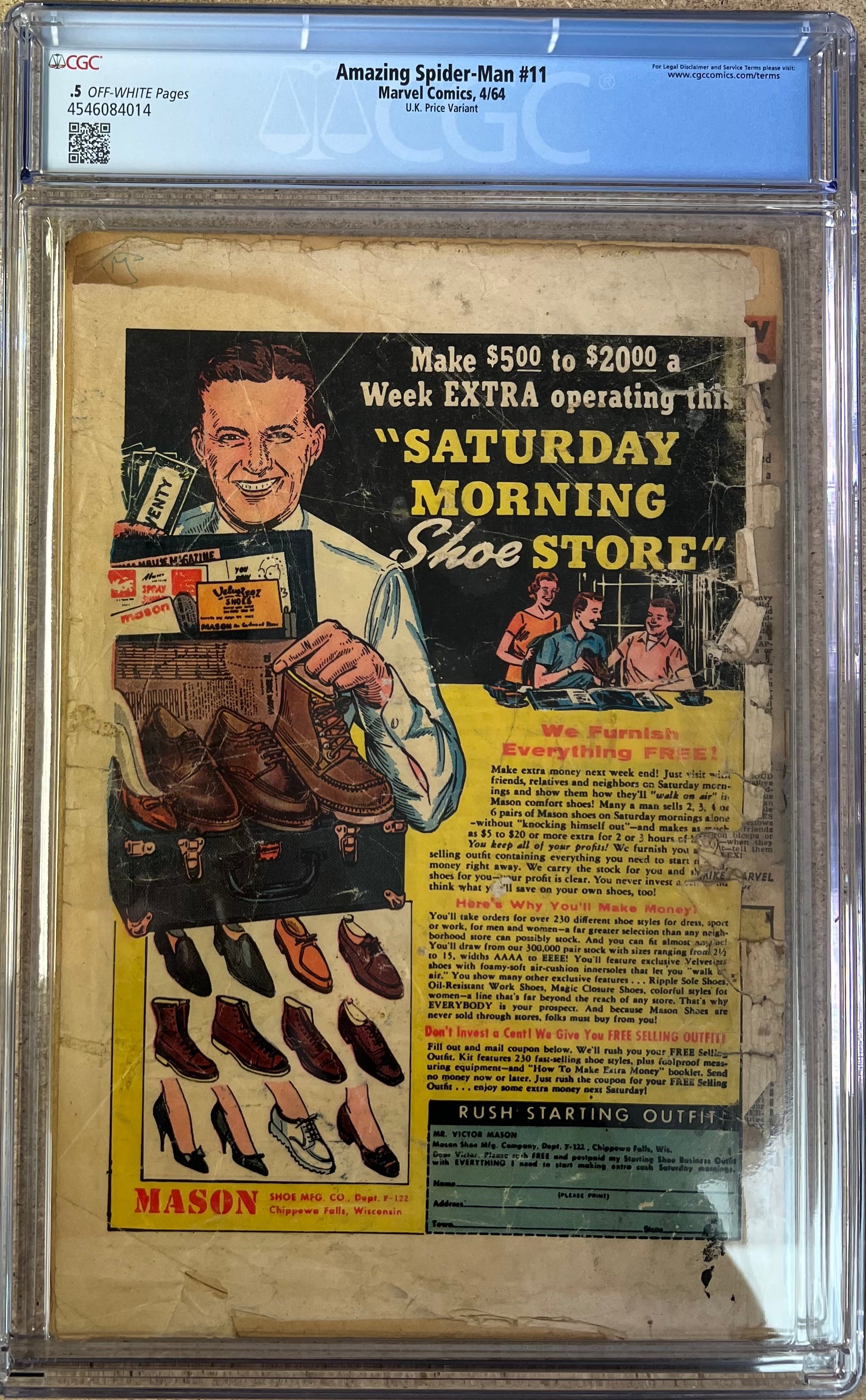 Amazing Spider-Man #11 CGC 0.5