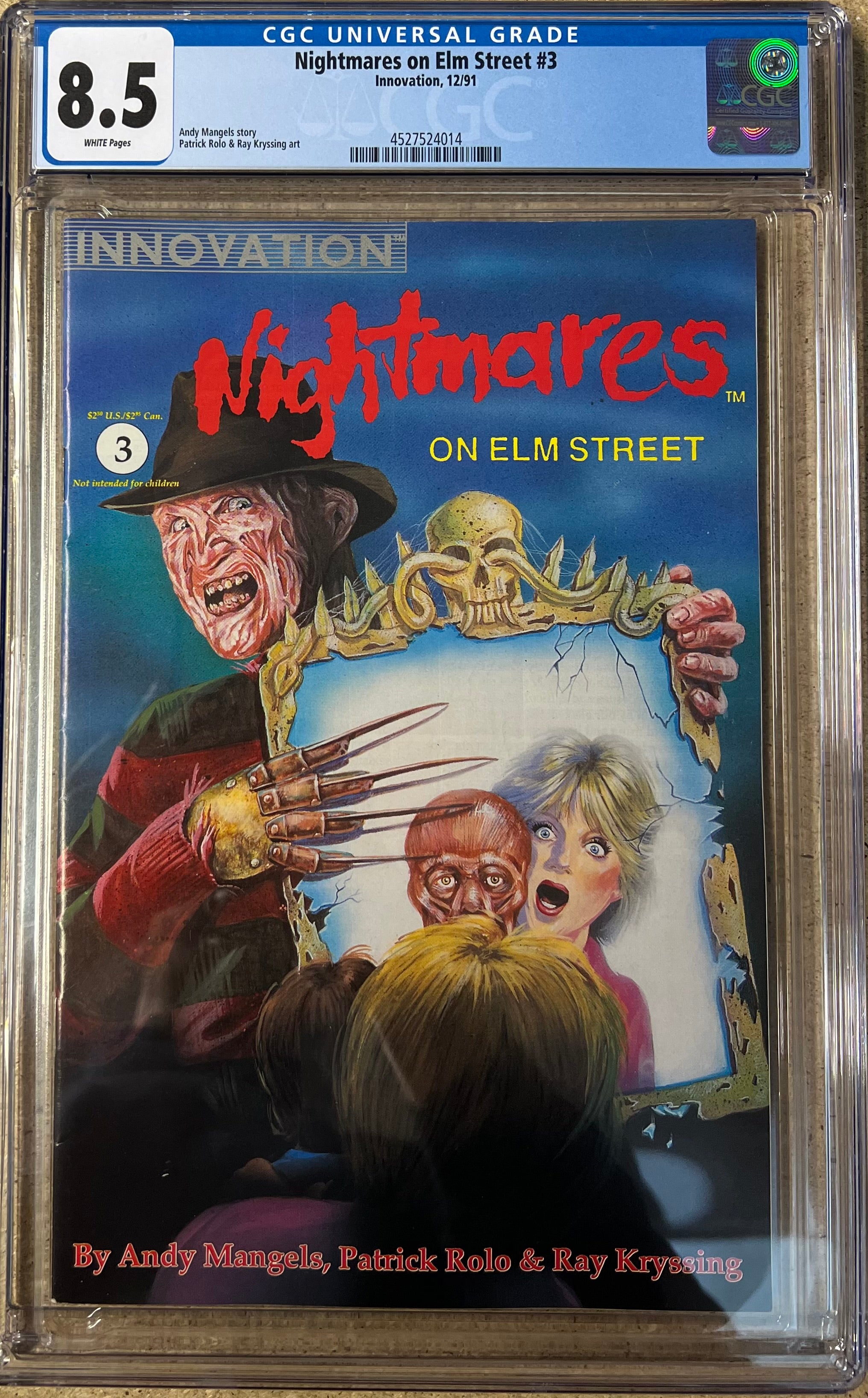 Nightmares On Elm Street #3 CGC 8.5