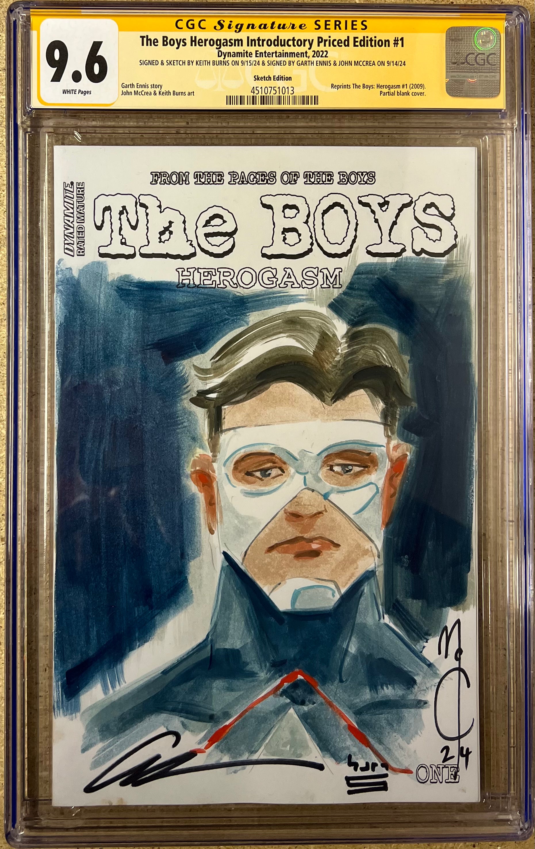 The Boys Herogasm Introductory Price Edition SS CGC 9.6