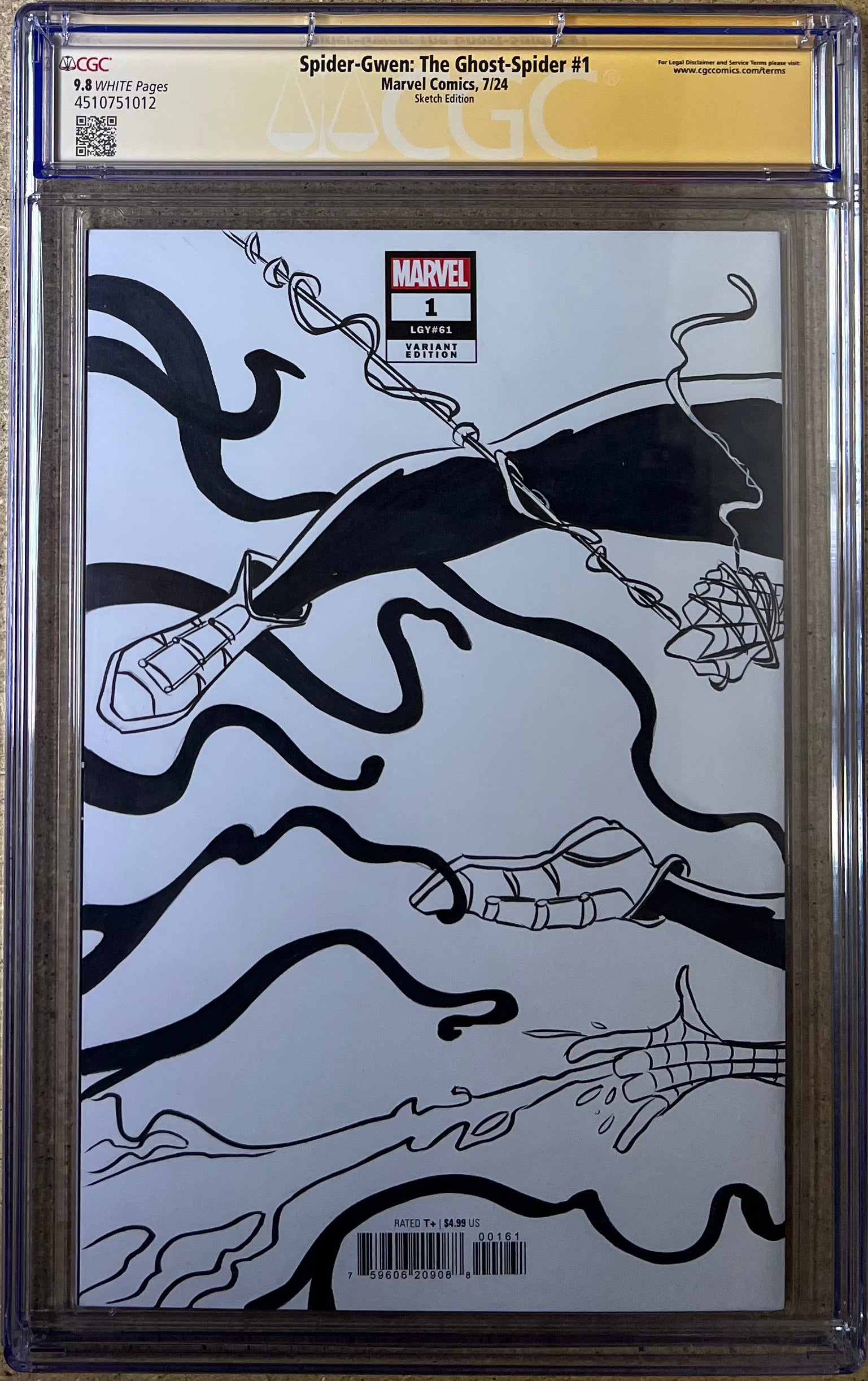 Spider-Gwen: The Ghost-Spider #1 SS CGC 9.8