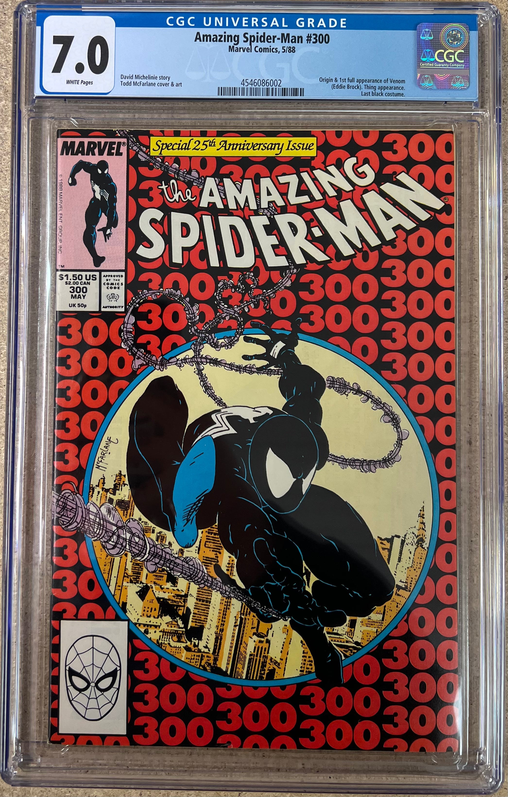 Amazing Spider-Man #300 CGC 7.0