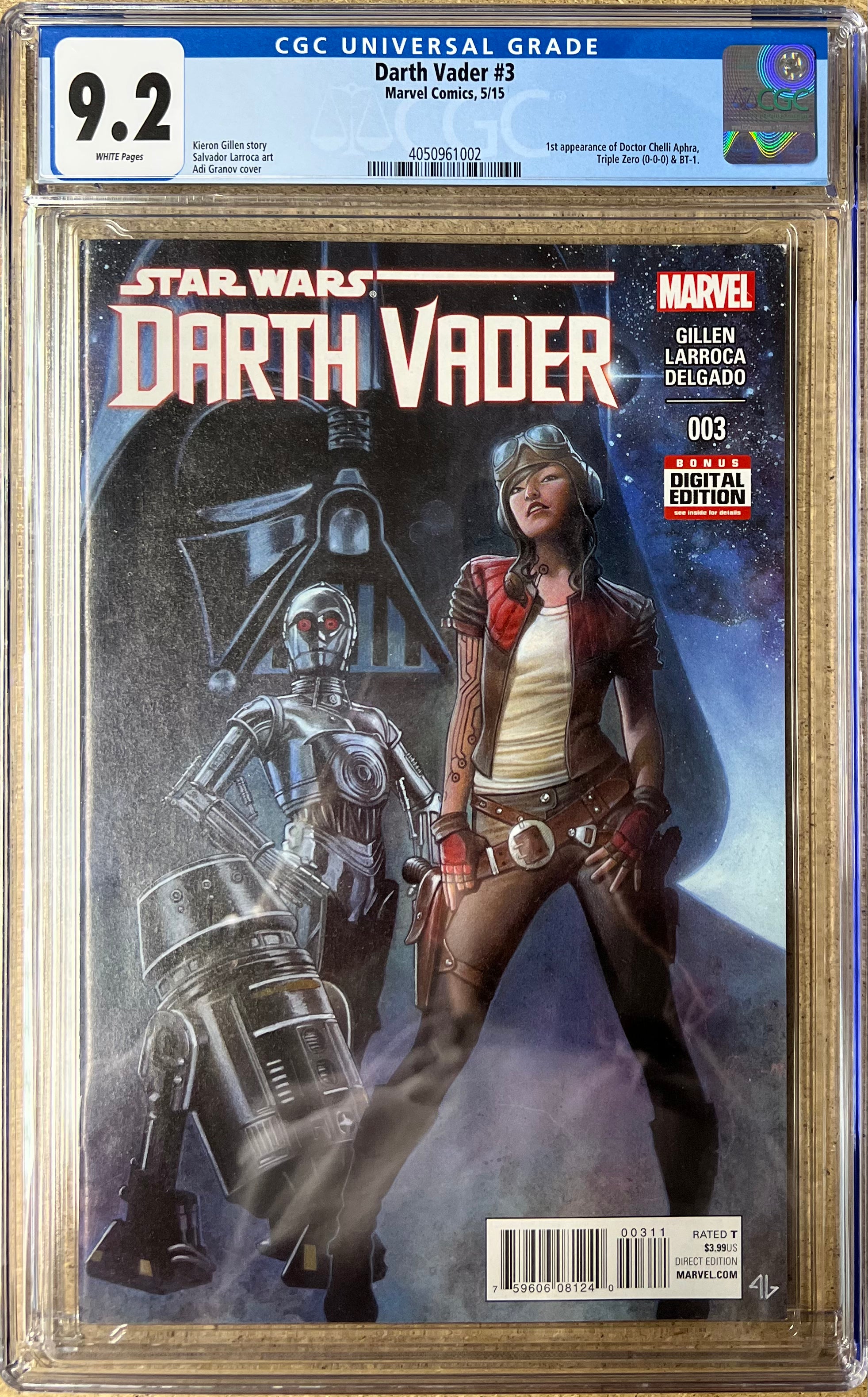 Darth Vader #3 CGC 9.2