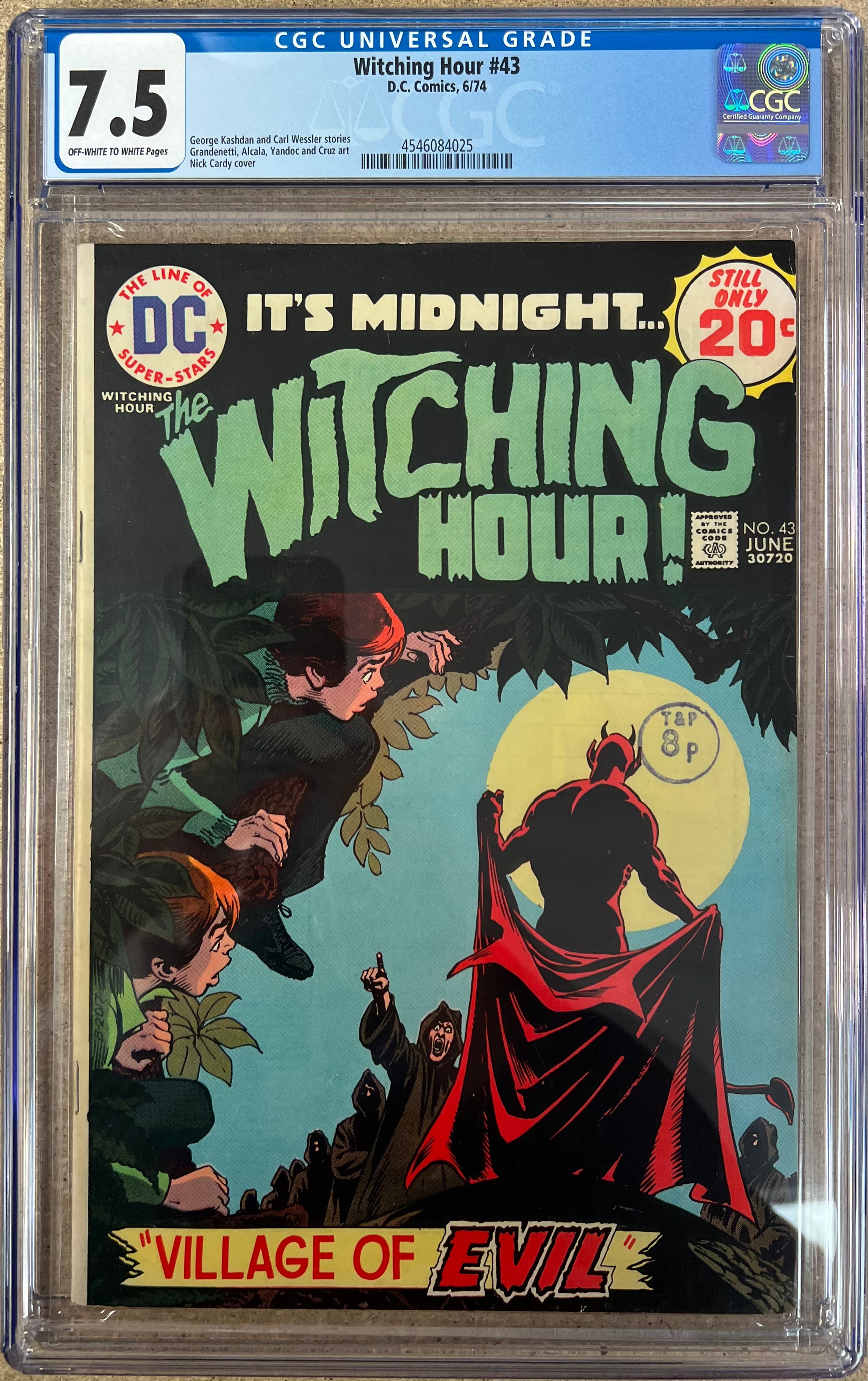 Witching Hour #43 CGC 7.5