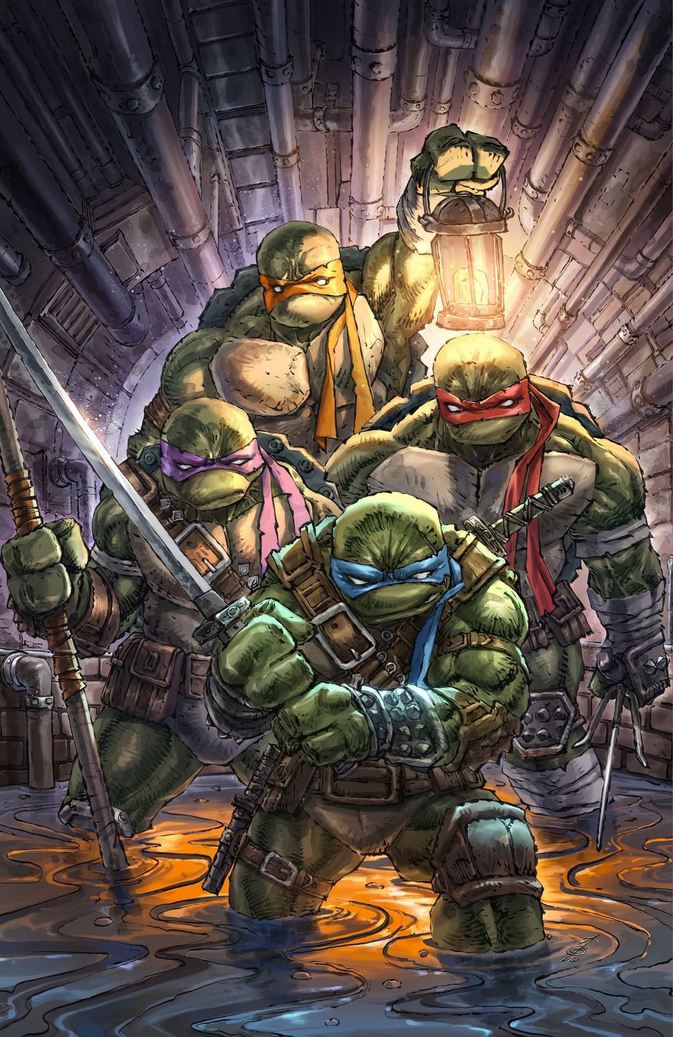 TEENAGE MUTANT NINJA TURTLES 2024 #1 ALAN QUAH EXCLUSIVE VARIANTS