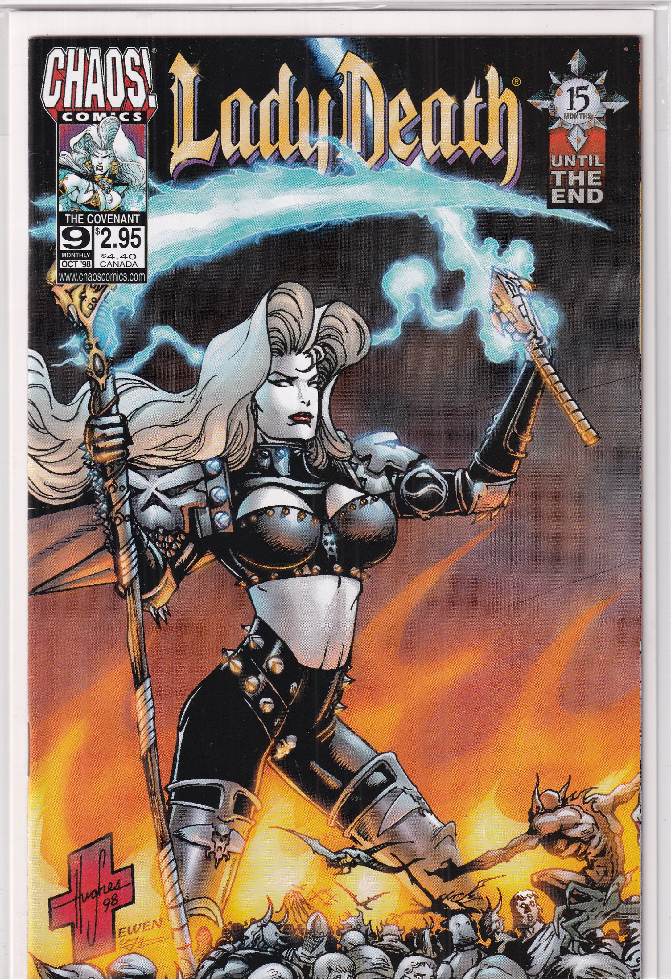 LADY DEATH #9 THE COVENANT - Slab City Comics 