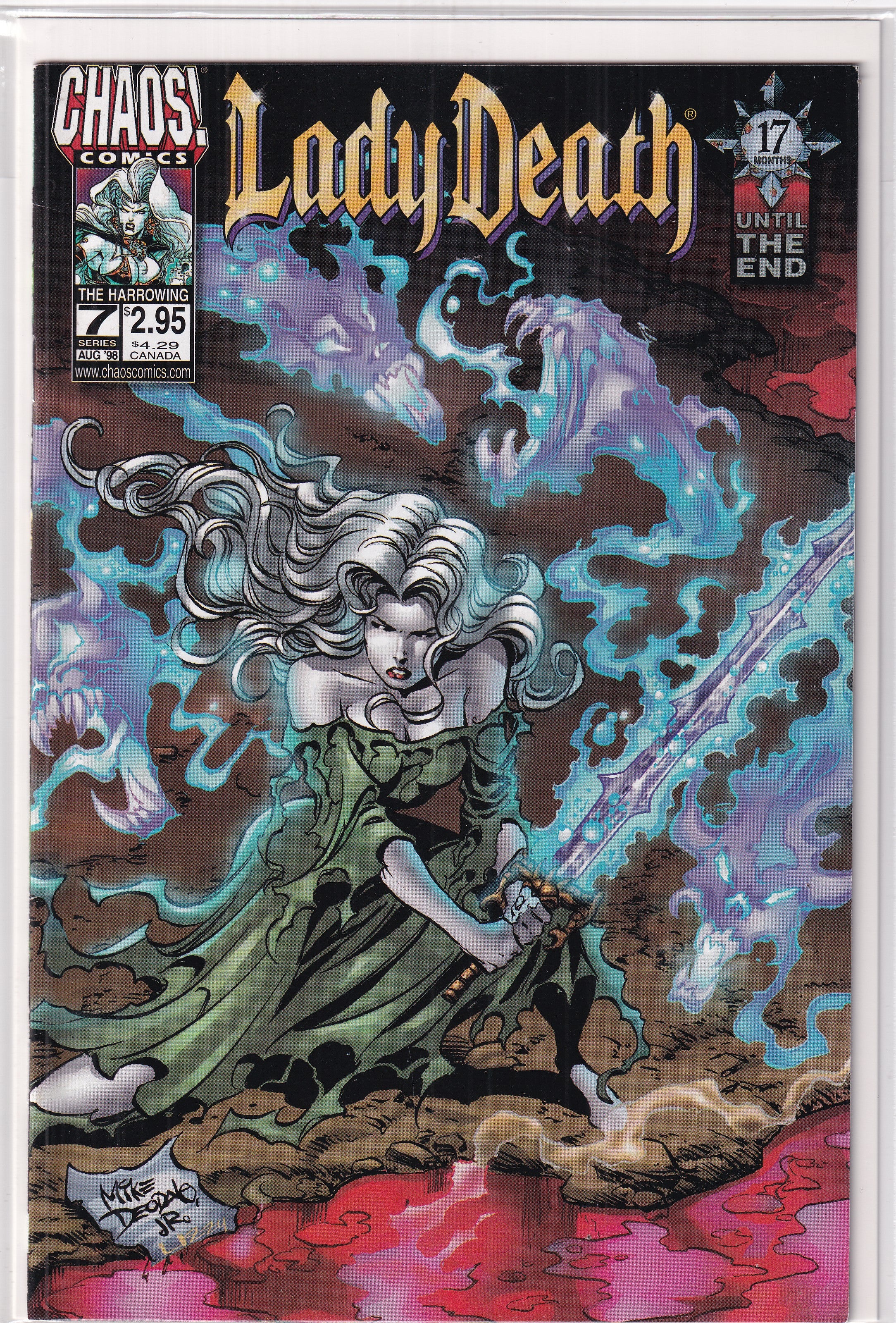 LADY DEATH #7 THE HARROWING - Slab City Comics 