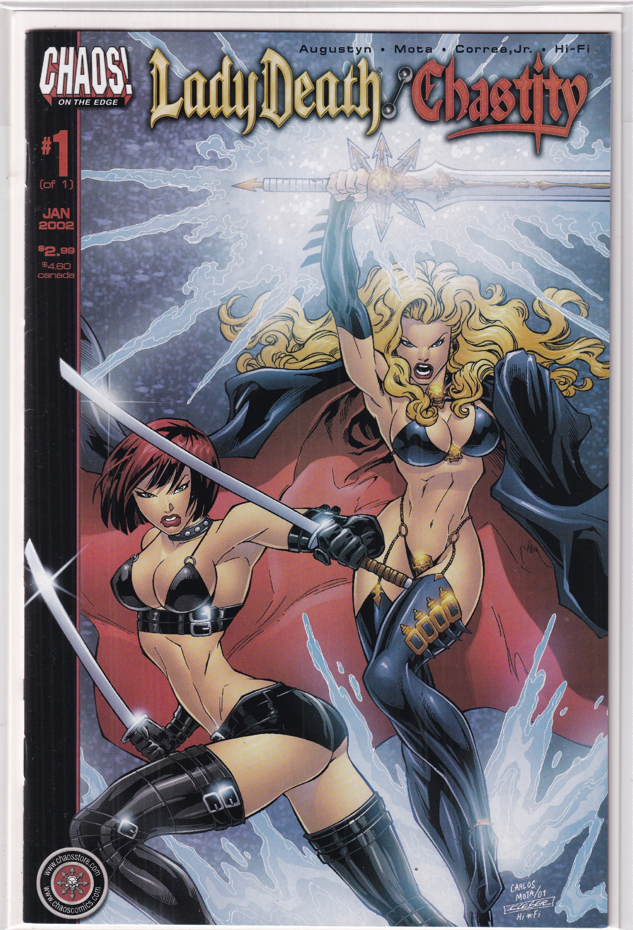 LADY DEATH CHASTITY #1 - Slab City Comics 