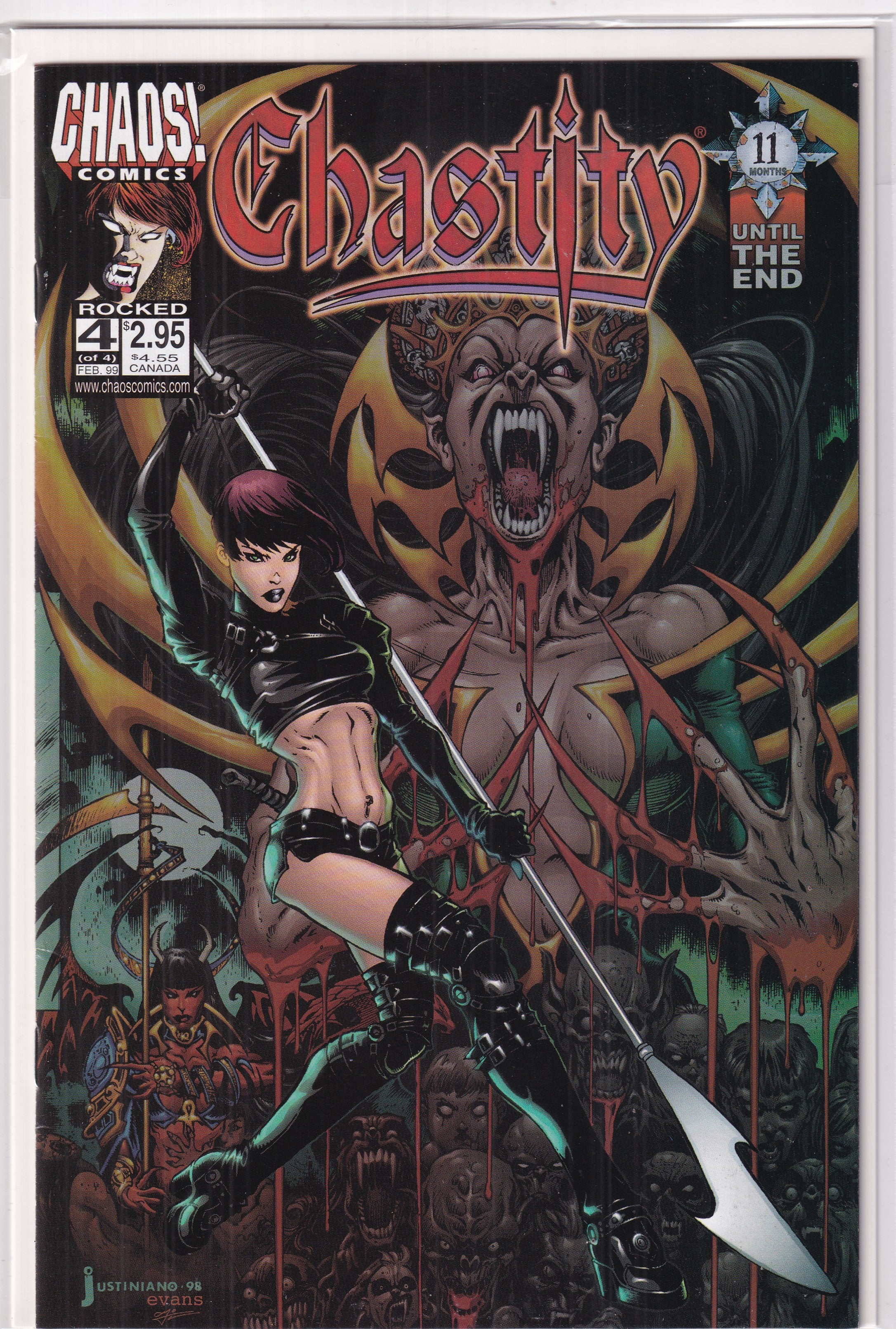 CHASTITY ROCKED #4 - Slab City Comics 