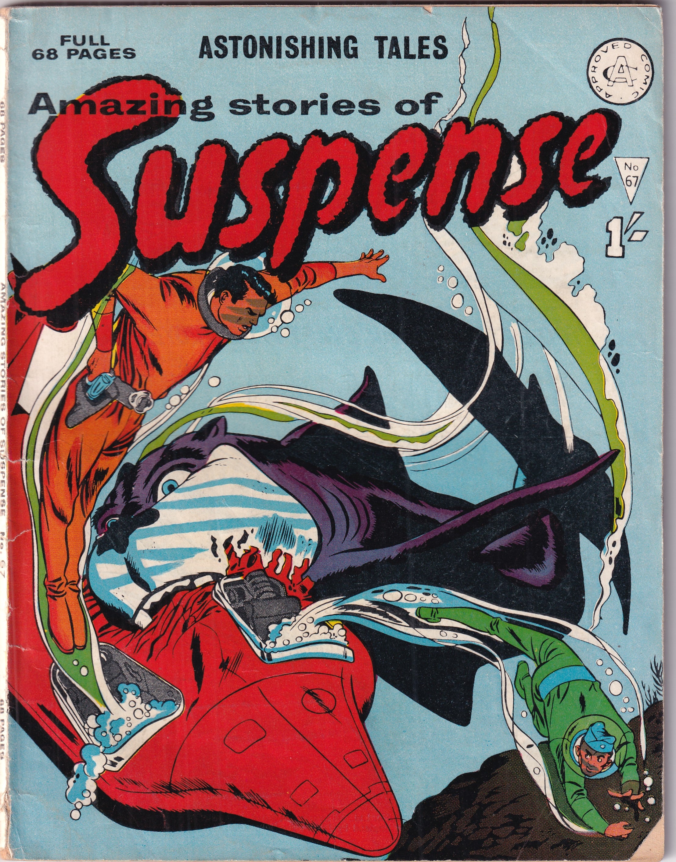 Amazing stories of Suspense #67 - Slab City Comics 