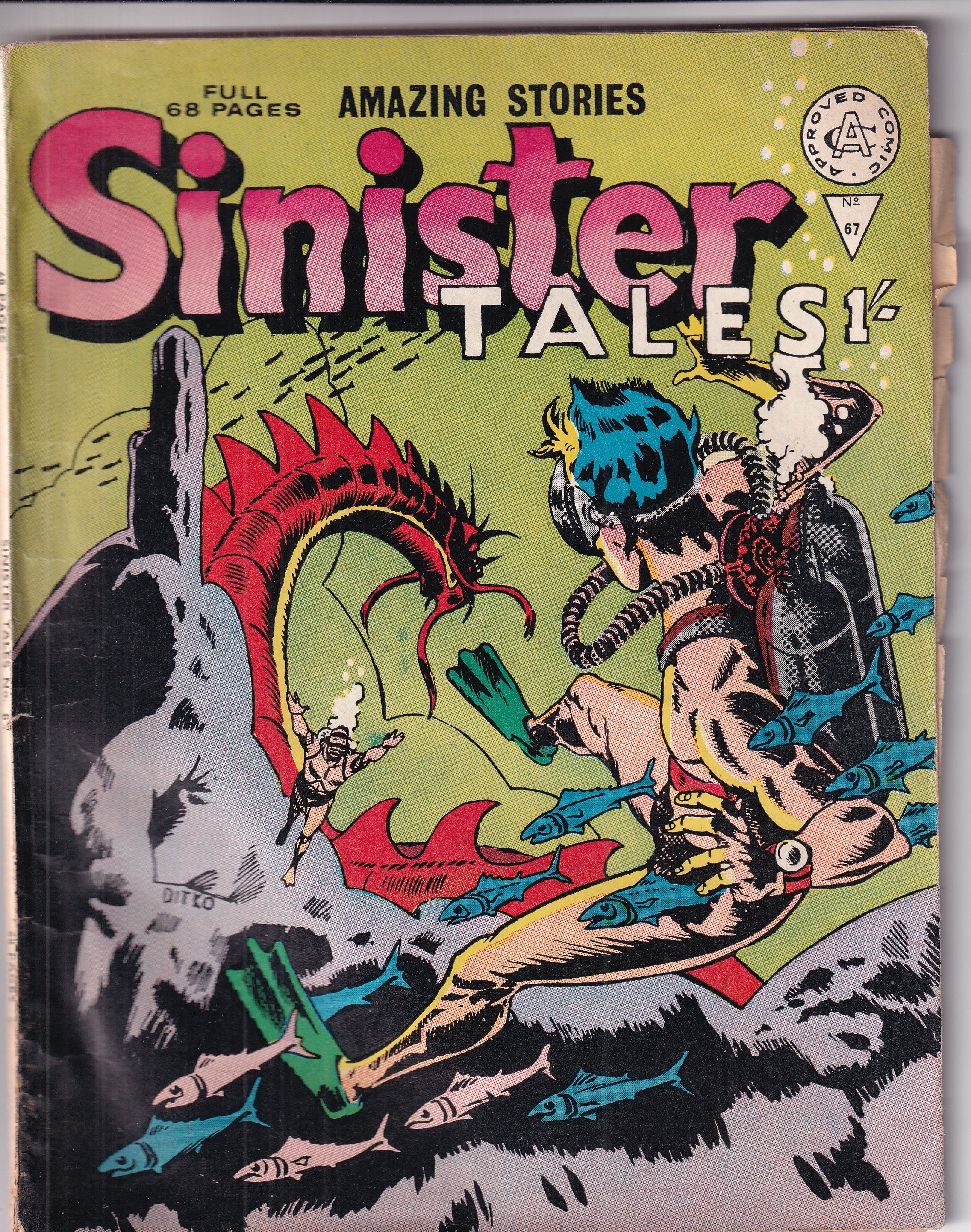 Sinister TALES #67 - Slab City Comics 