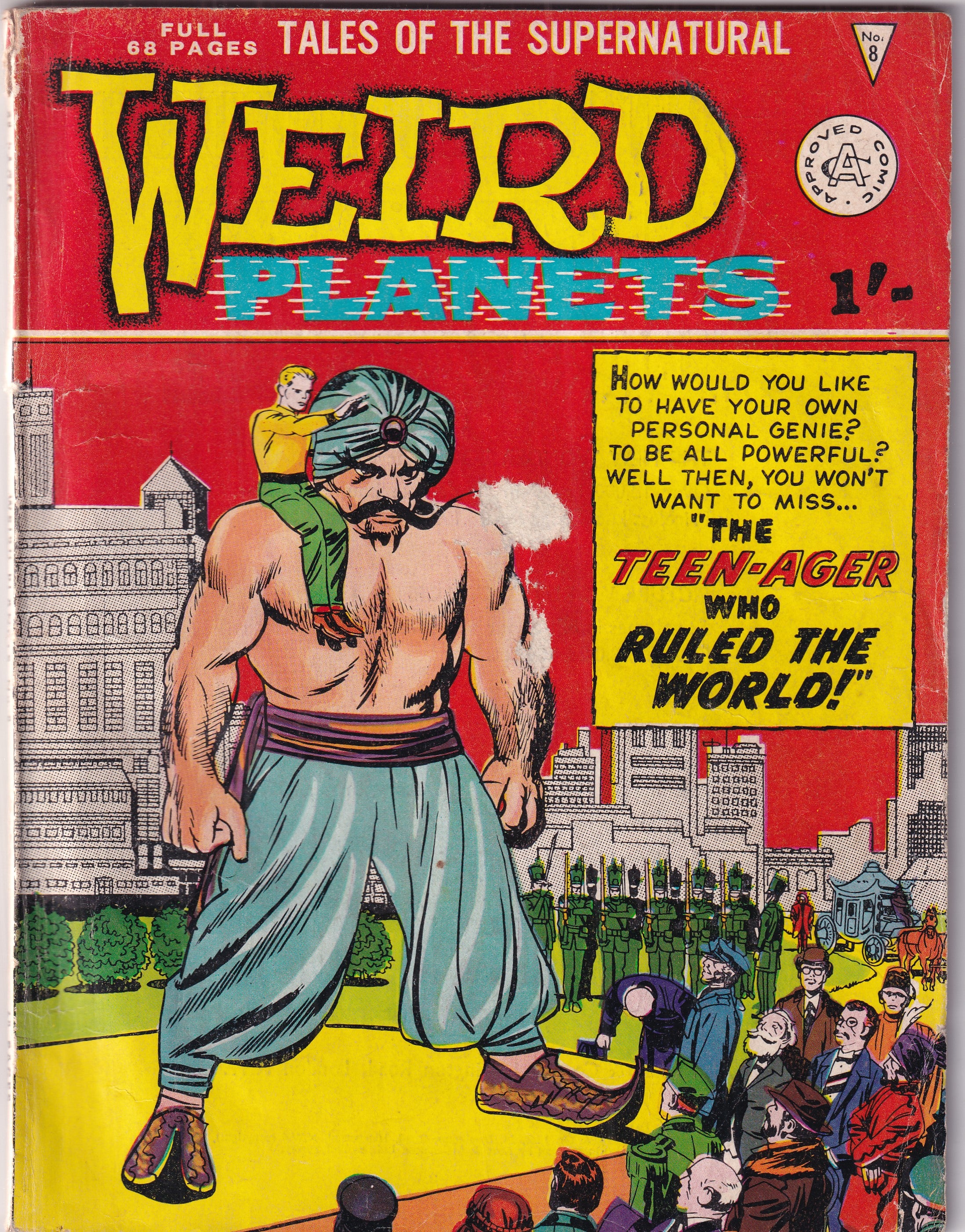 WEIRD PLANETS #8 - Slab City Comics 