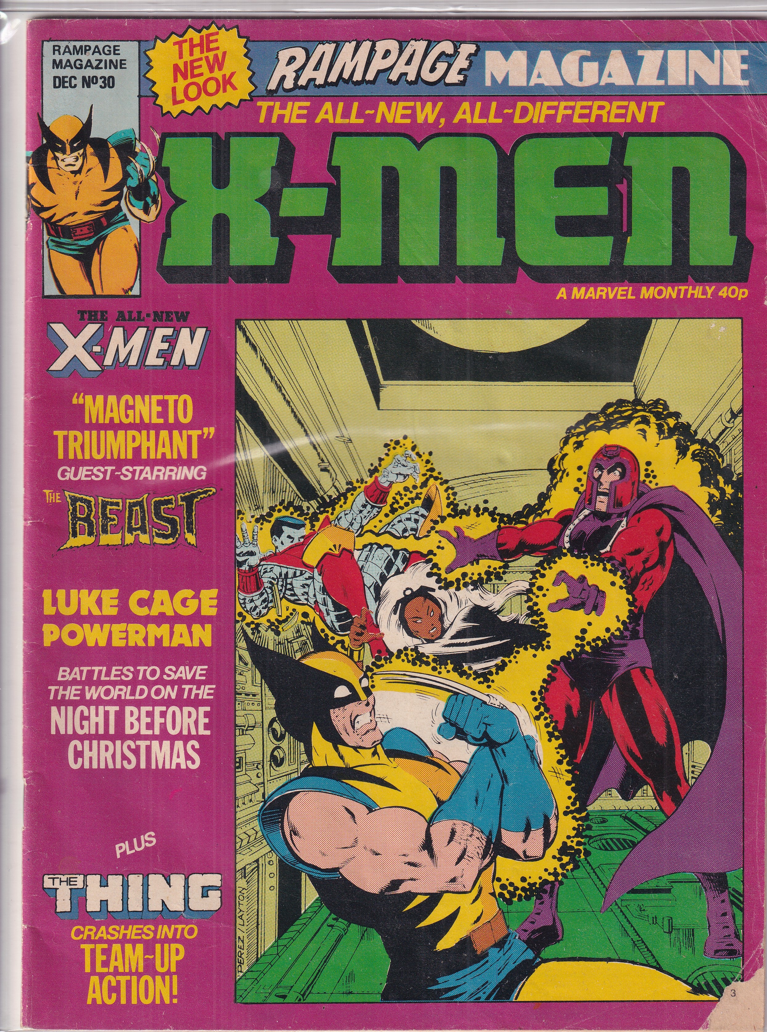 X-MEN A MARVEL MONTHLY #30 - Slab City Comics 