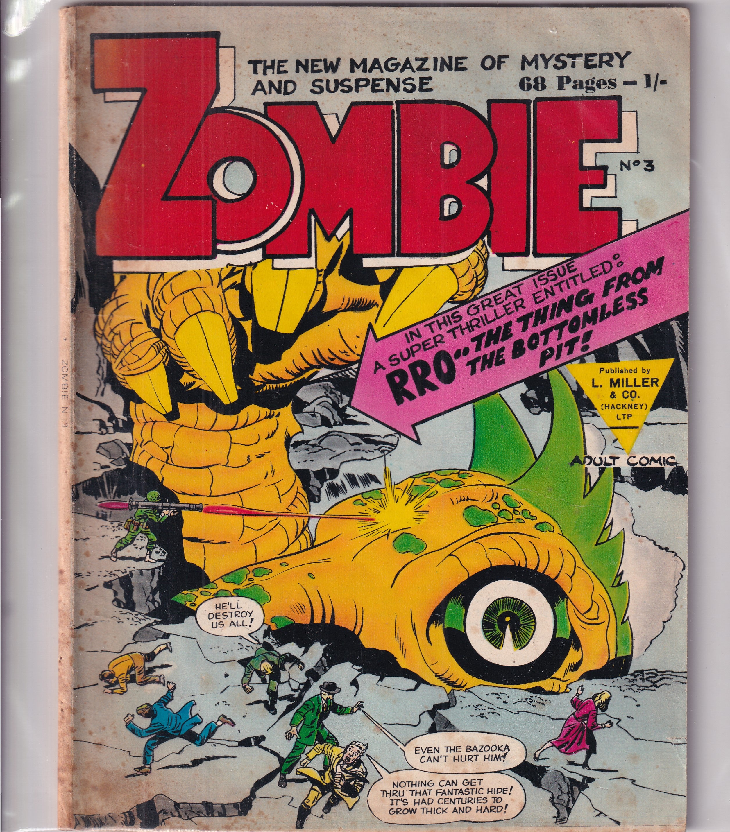 ZOMBIE #3 - Slab City Comics 