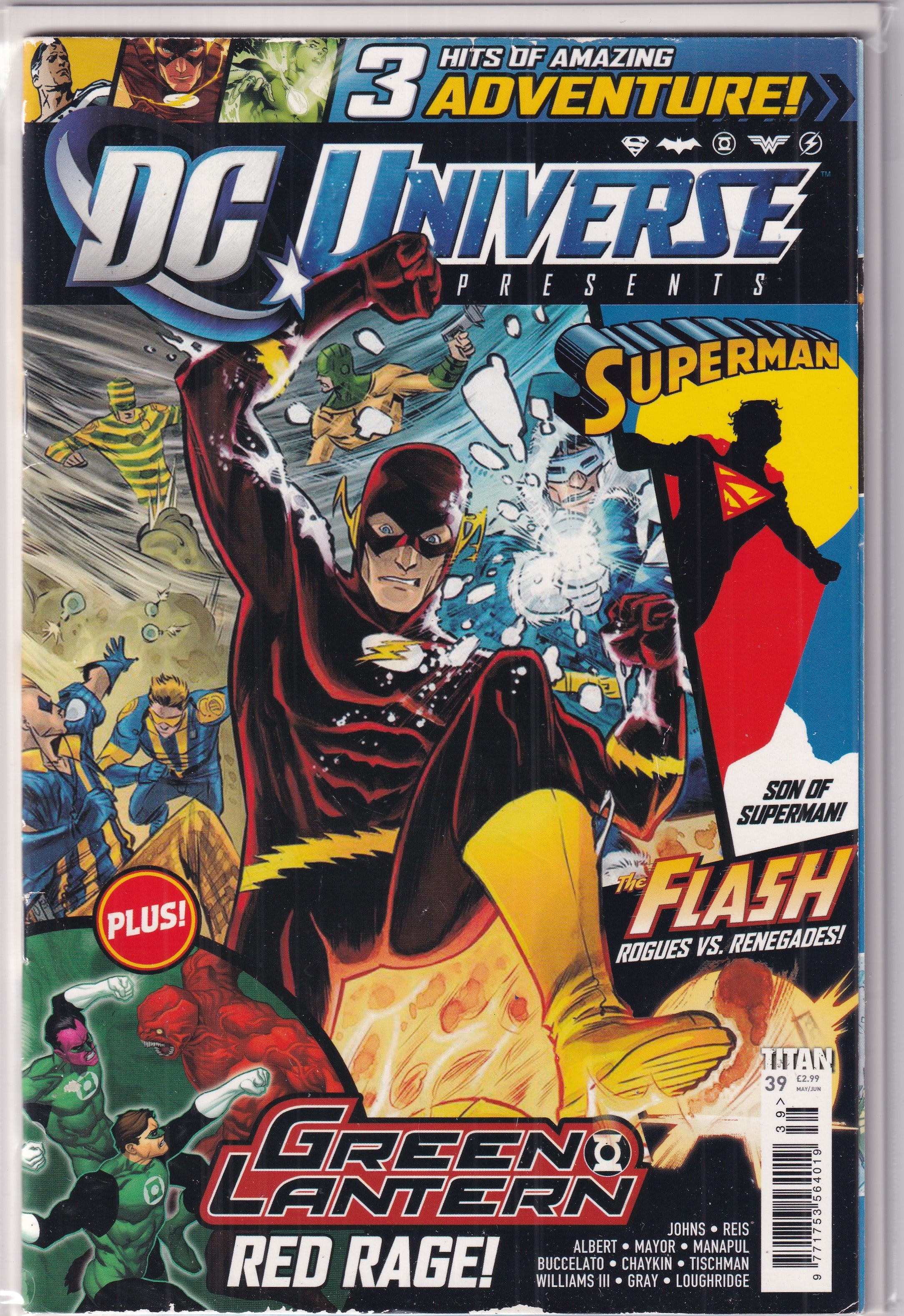 DC UNIVERSE PRESENTS #39 THE FLASH - Slab City Comics 