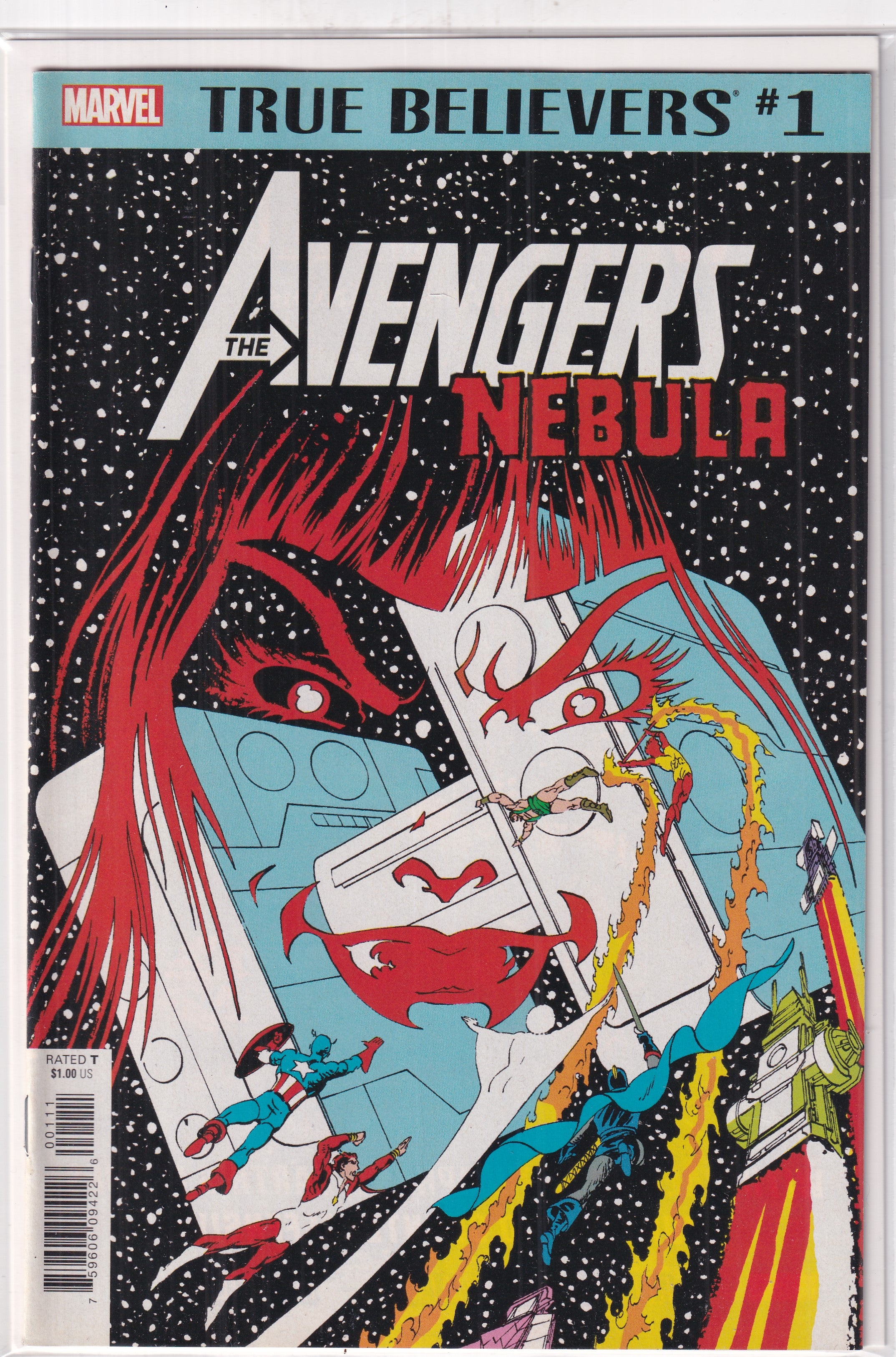 TRUE BELIEVERS AVENGERS NEBULA #1 - Slab City Comics 