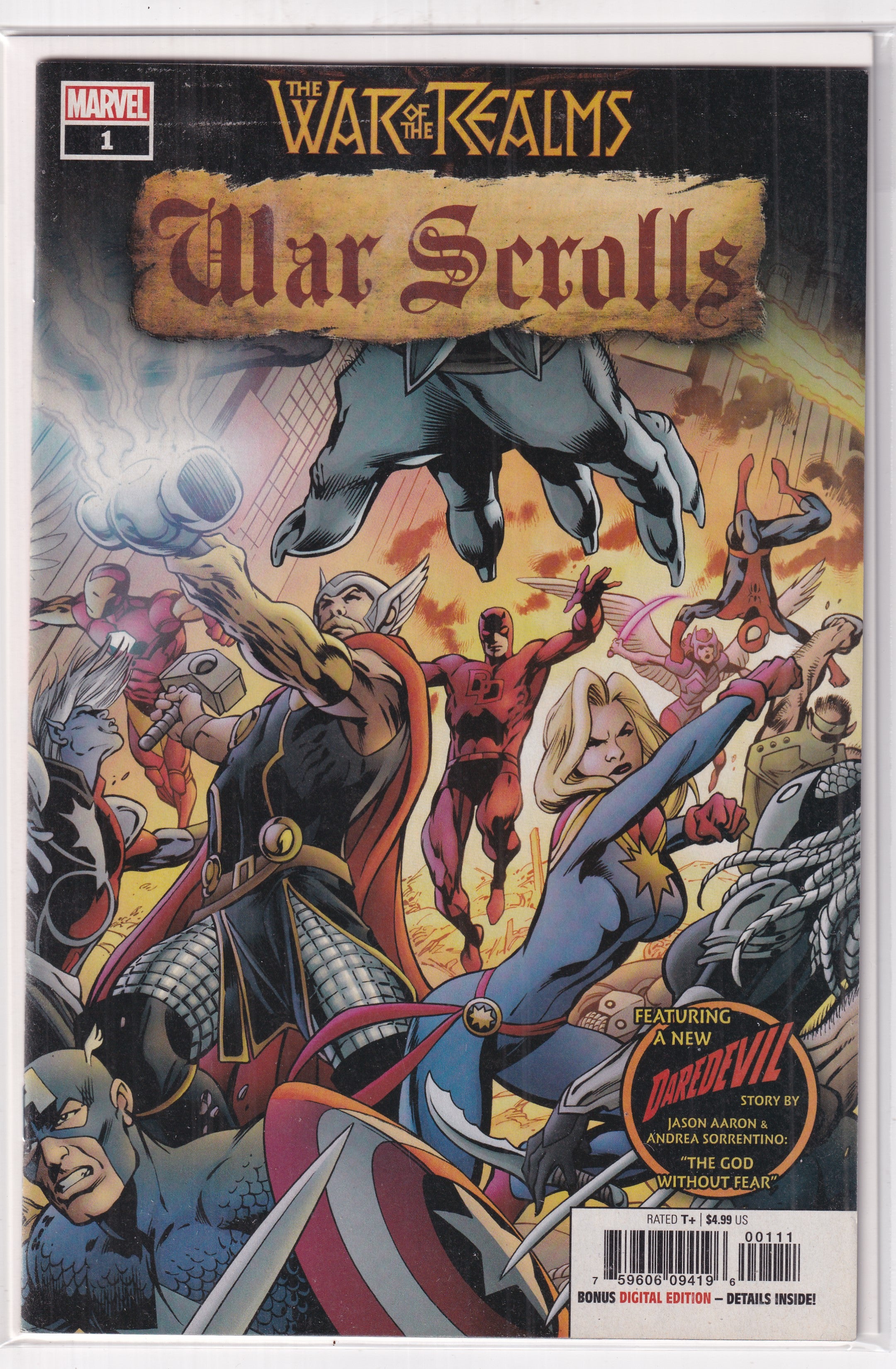 WAR OF THE REALMS WAR SCROLLS #1 - Slab City Comics 