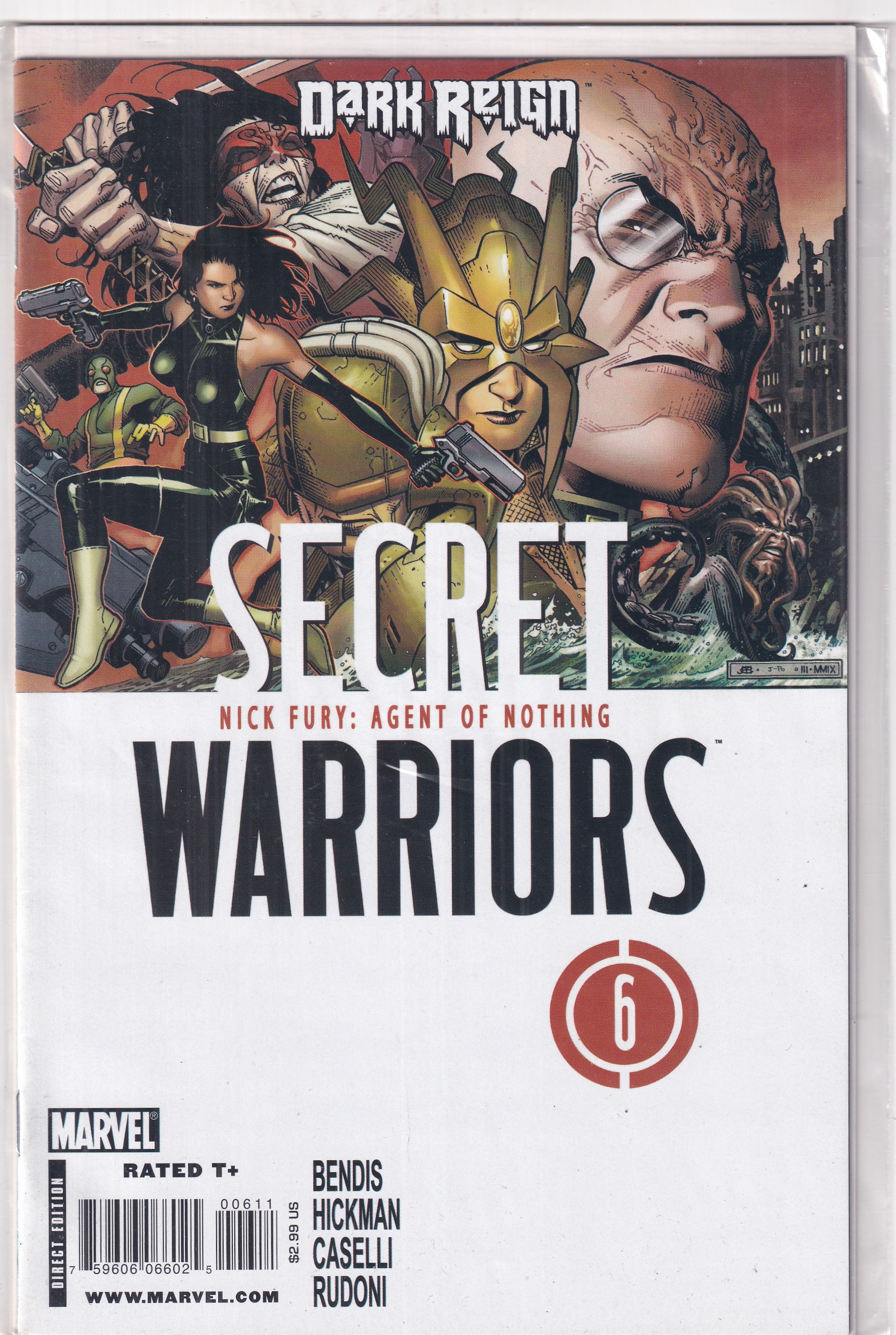 SECRET WARRIORS NICK FURY: AGENT OF NOTHING #6 - Slab City Comics 