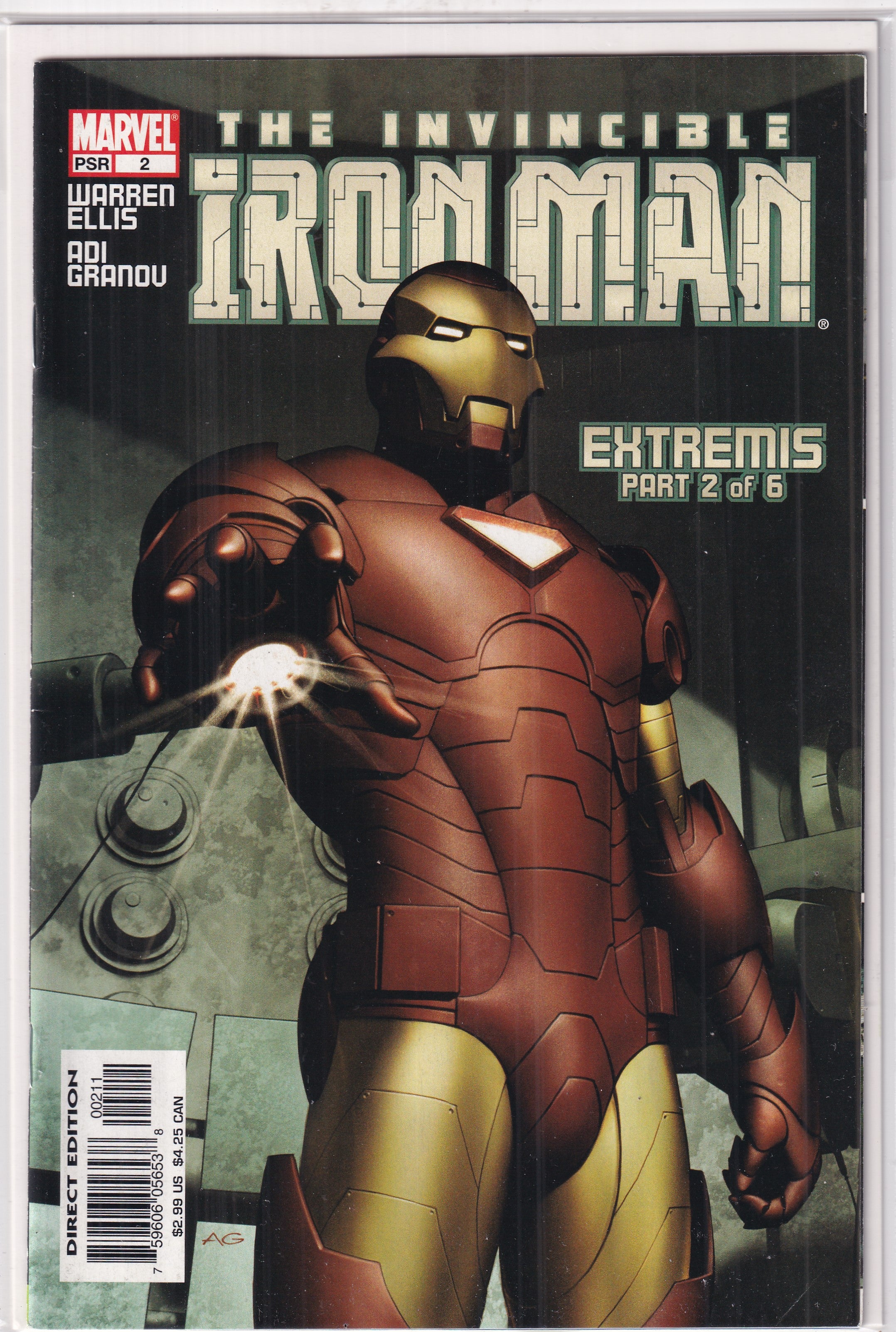 INVINCIBLE IRON MAN EXTREMIS PART 2 #2 - Slab City Comics 