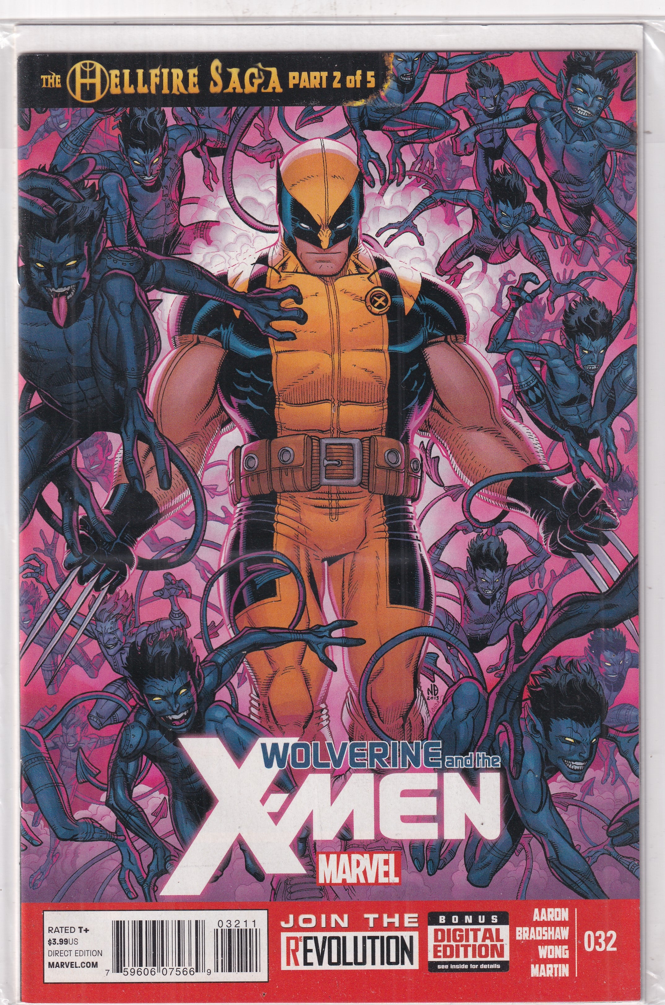 WOLVERINE AND THE X-MEN #32 - Slab City Comics 