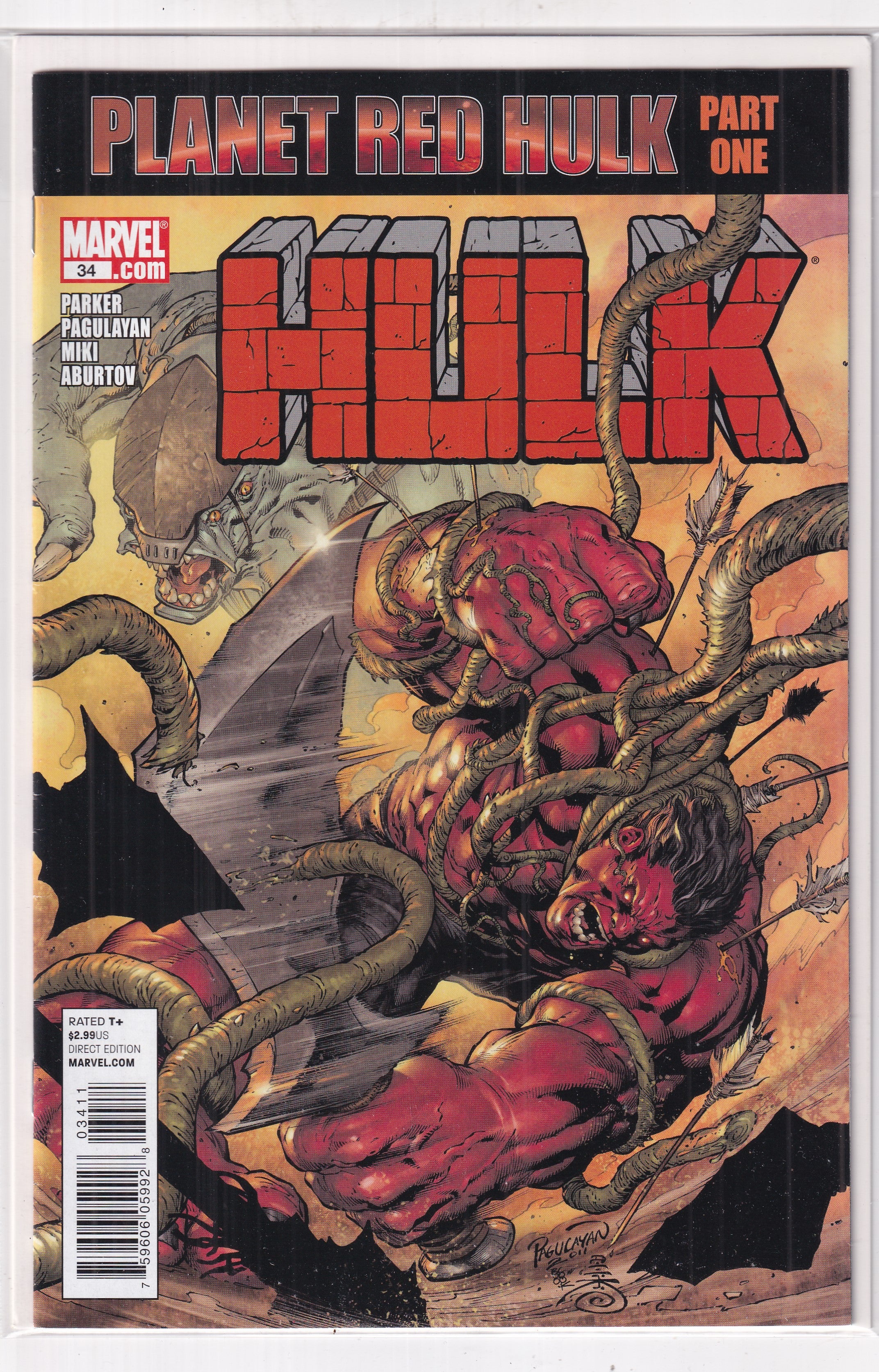 PLANET RED HULK #34 PART 1 - Slab City Comics 