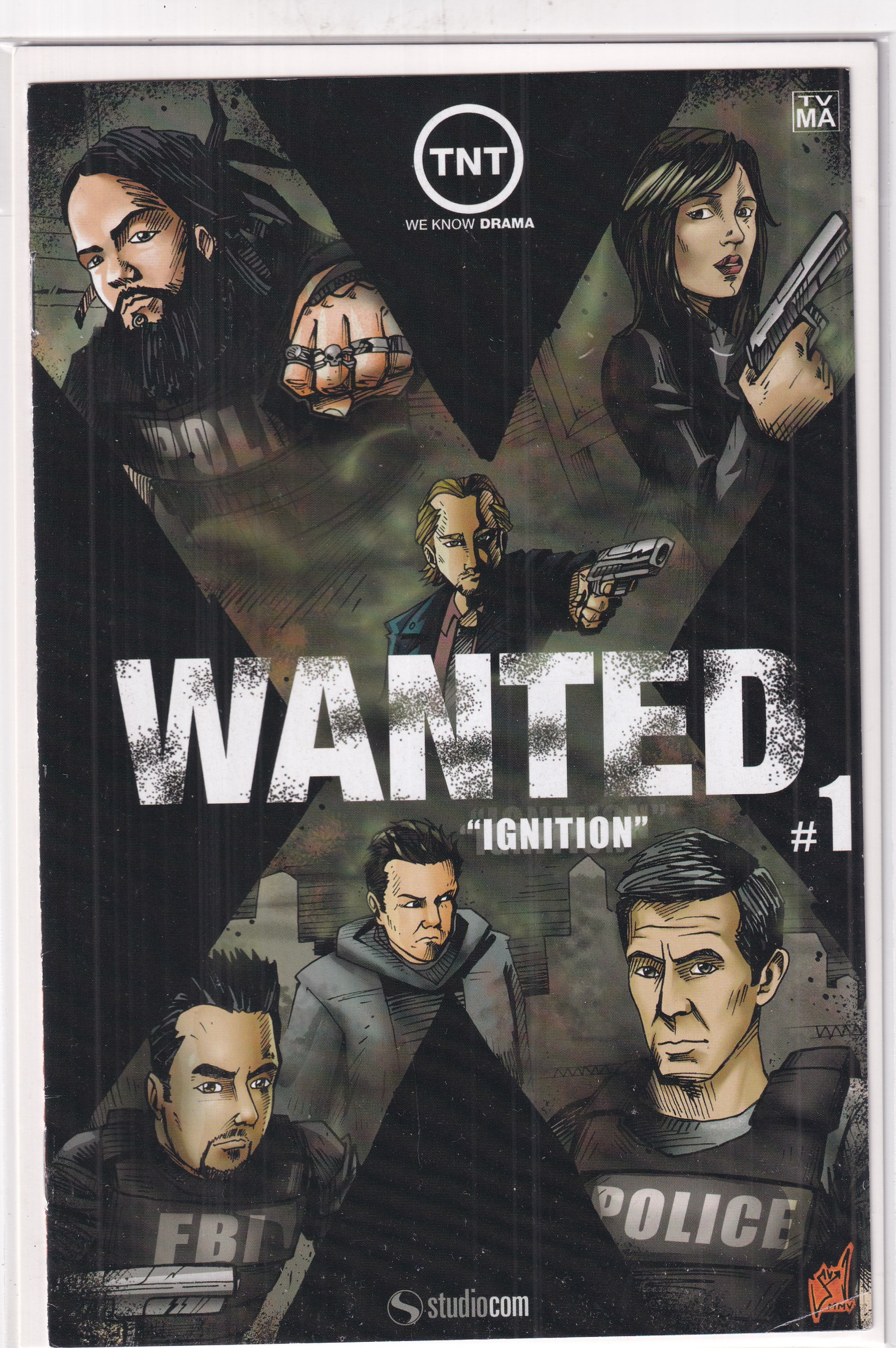 WANTED IGNITION #1 - Slab City Comics 