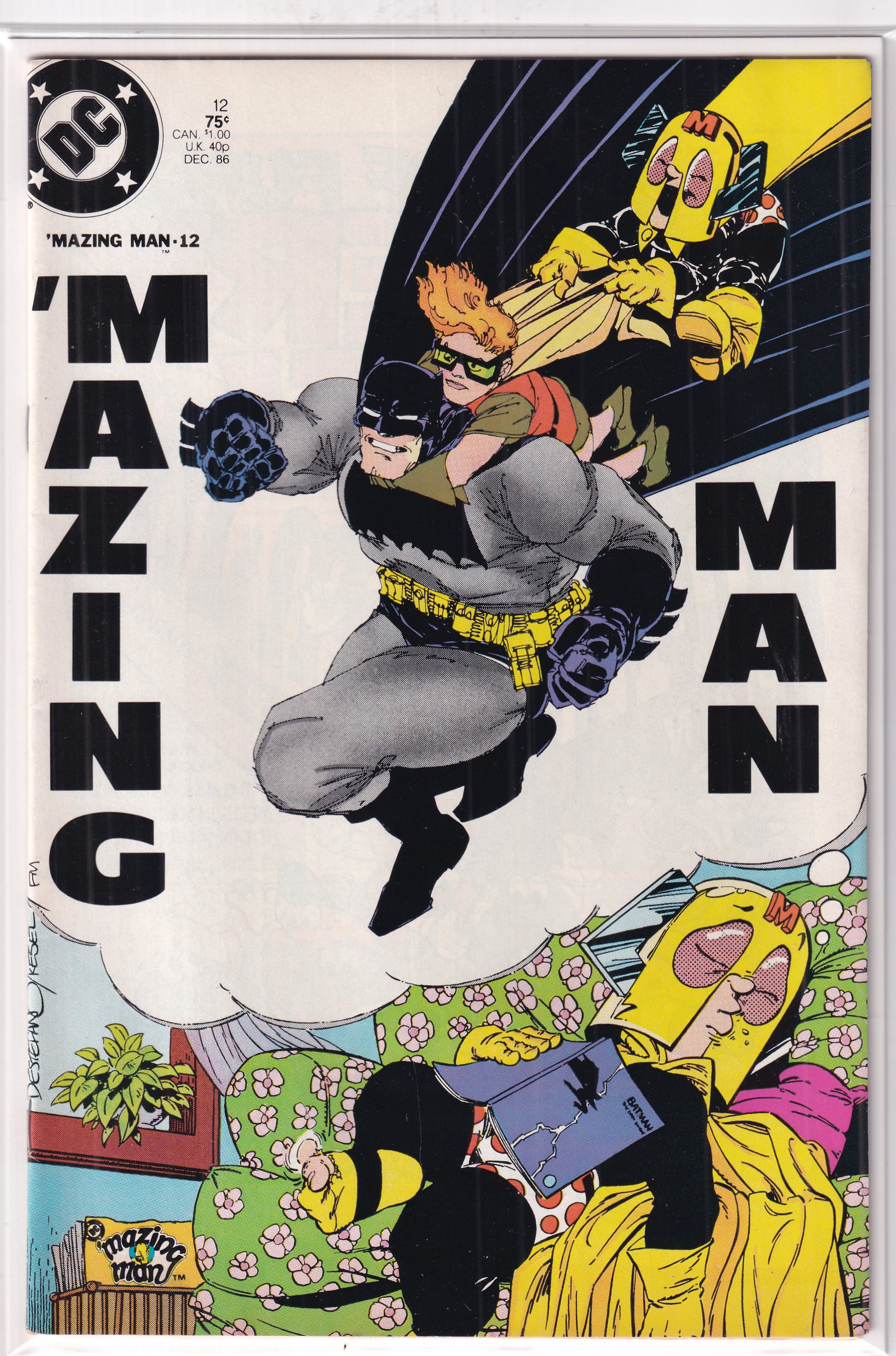 'MAZING MAN #12 - Slab City Comics 