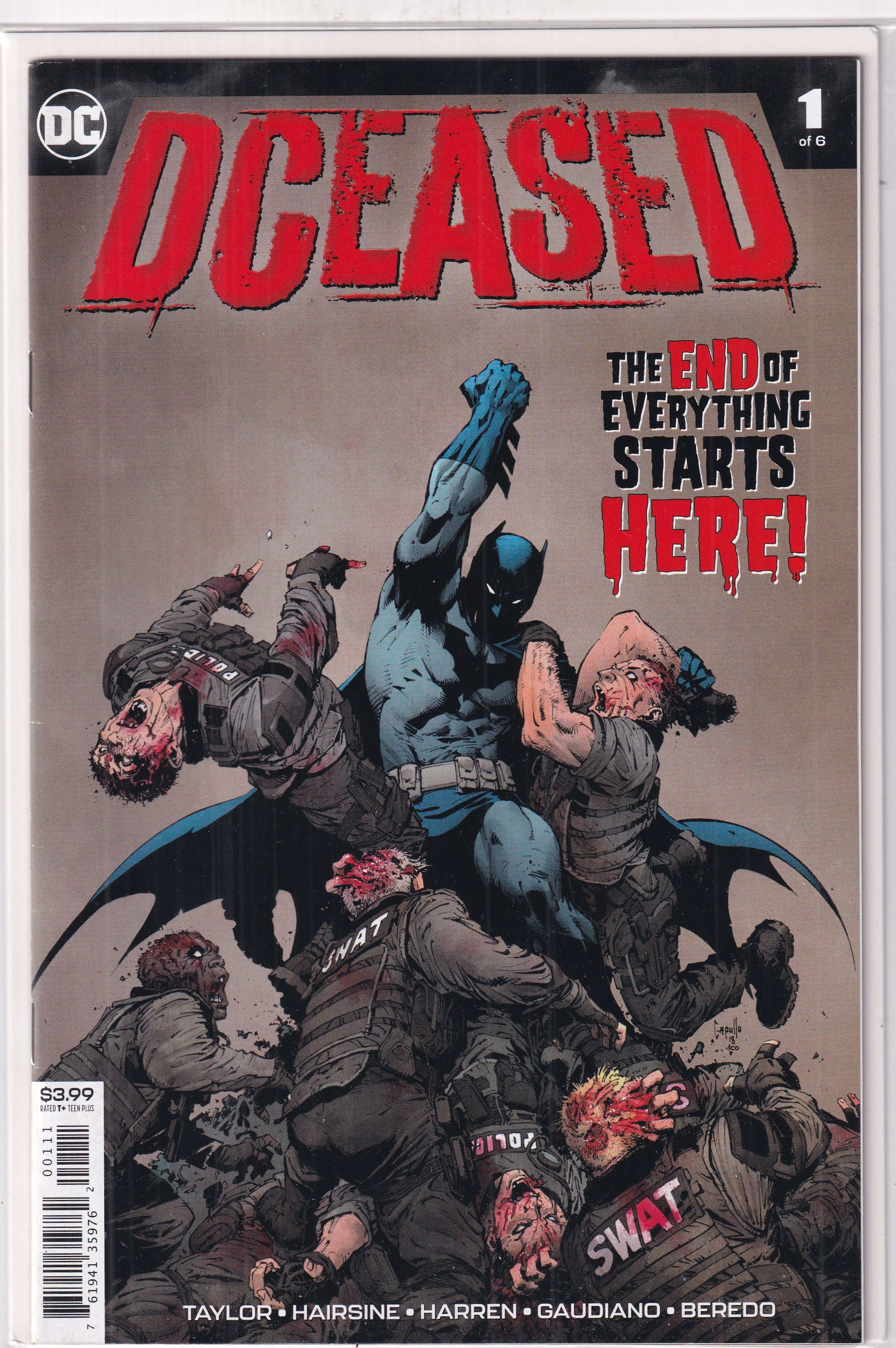 DCEASED #1 - Slab City Comics 