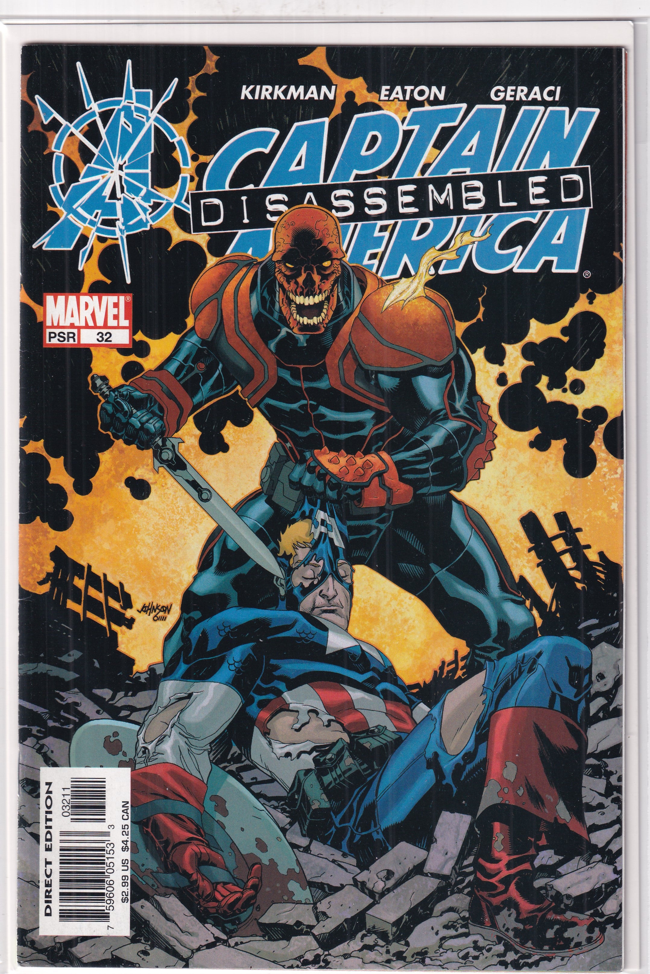 CAPTAIN AMERICA DISASSEMBLED #32 - Slab City Comics 