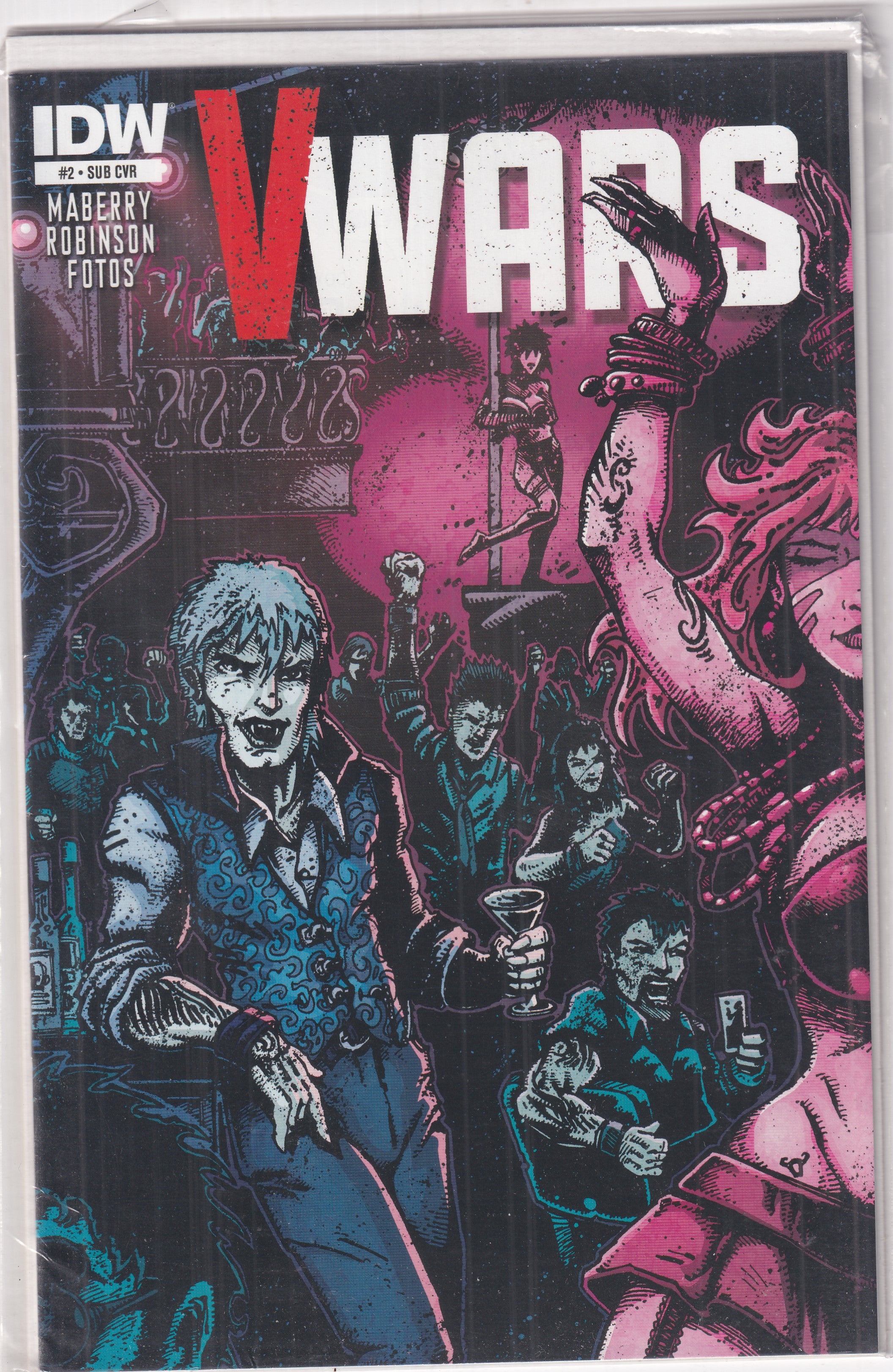 V WARS #2 SUB VARIANT - Slab City Comics 