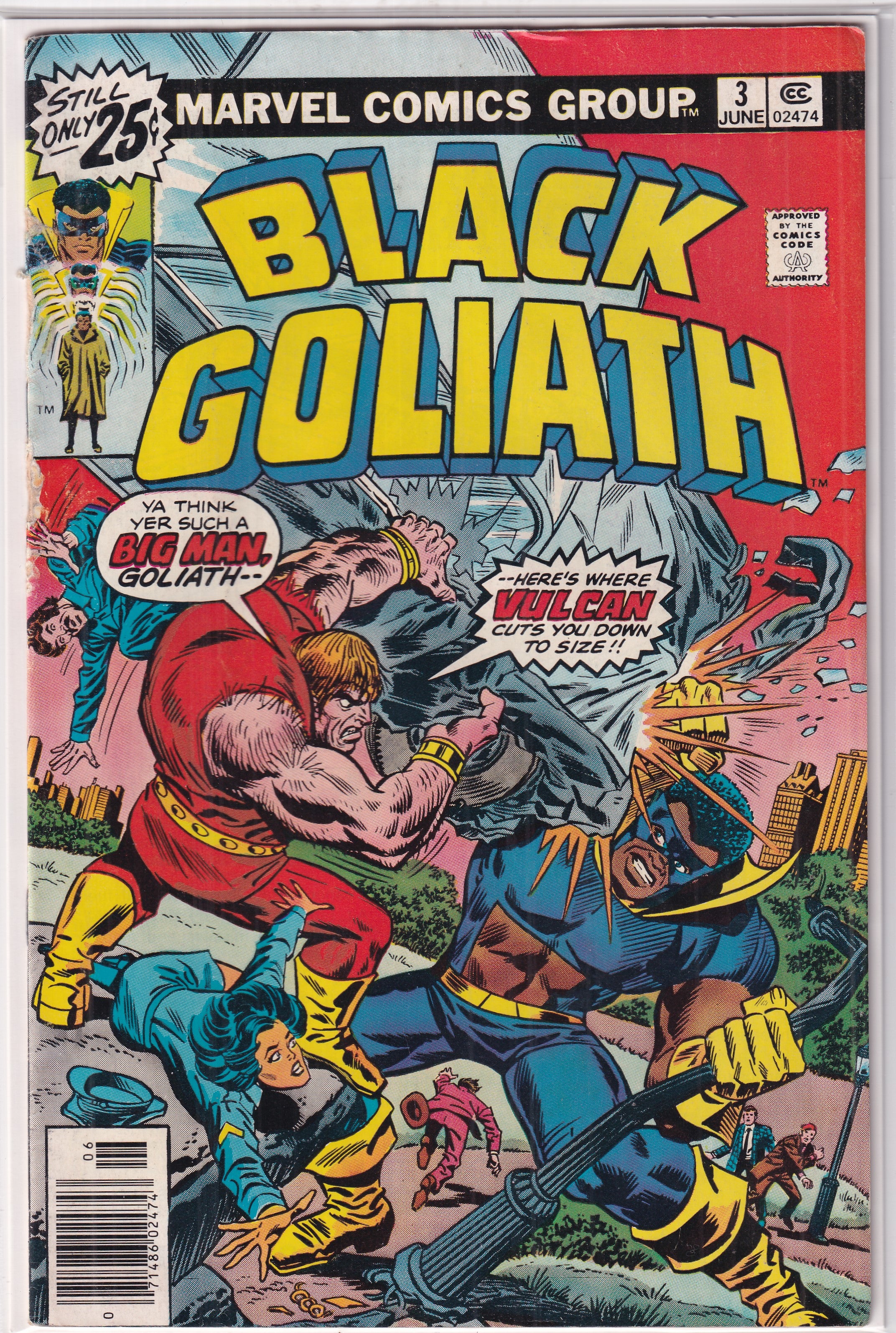 BLACK GOLIATH #3 - Slab City Comics 