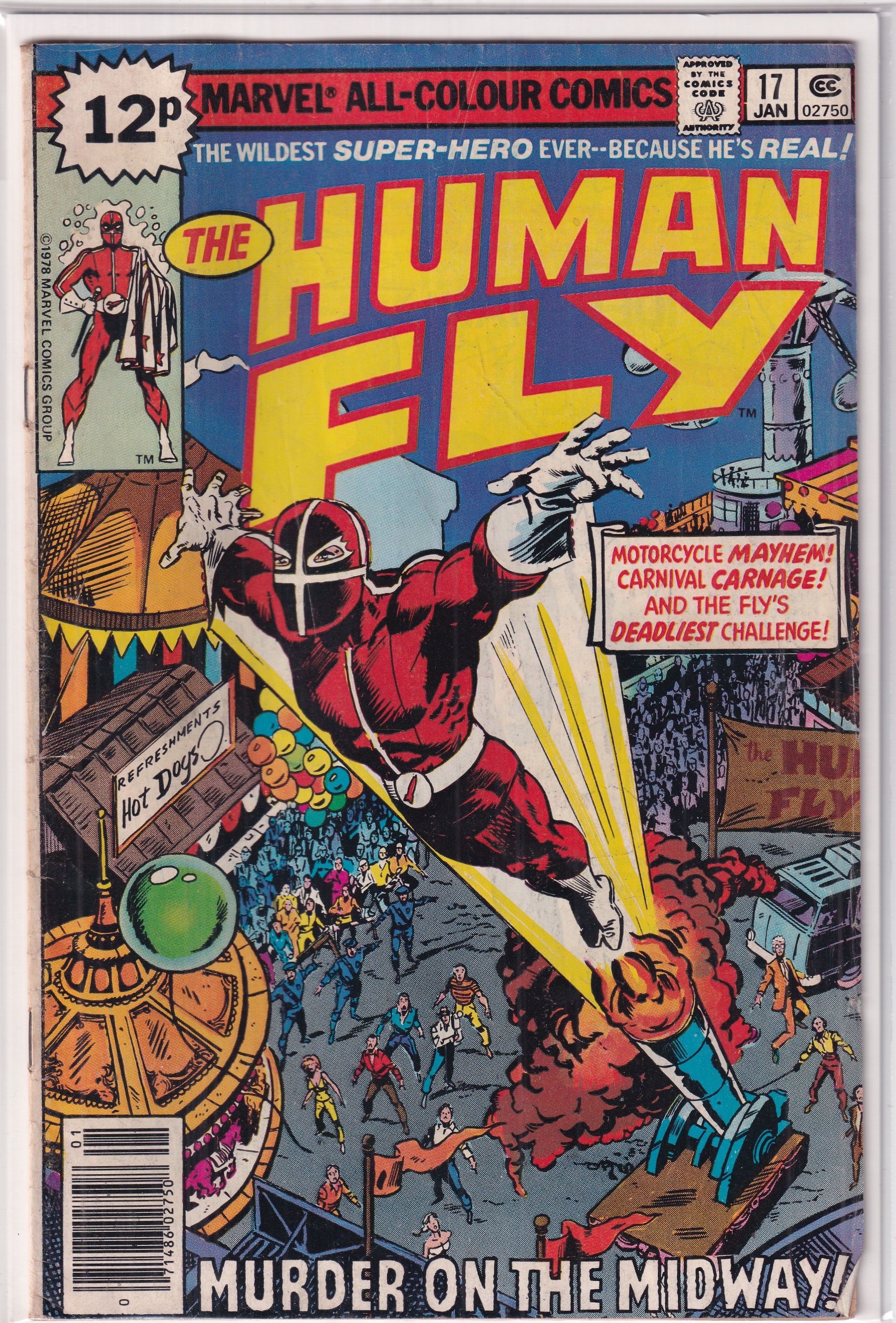 HUMAN FLY #17 - Slab City Comics 