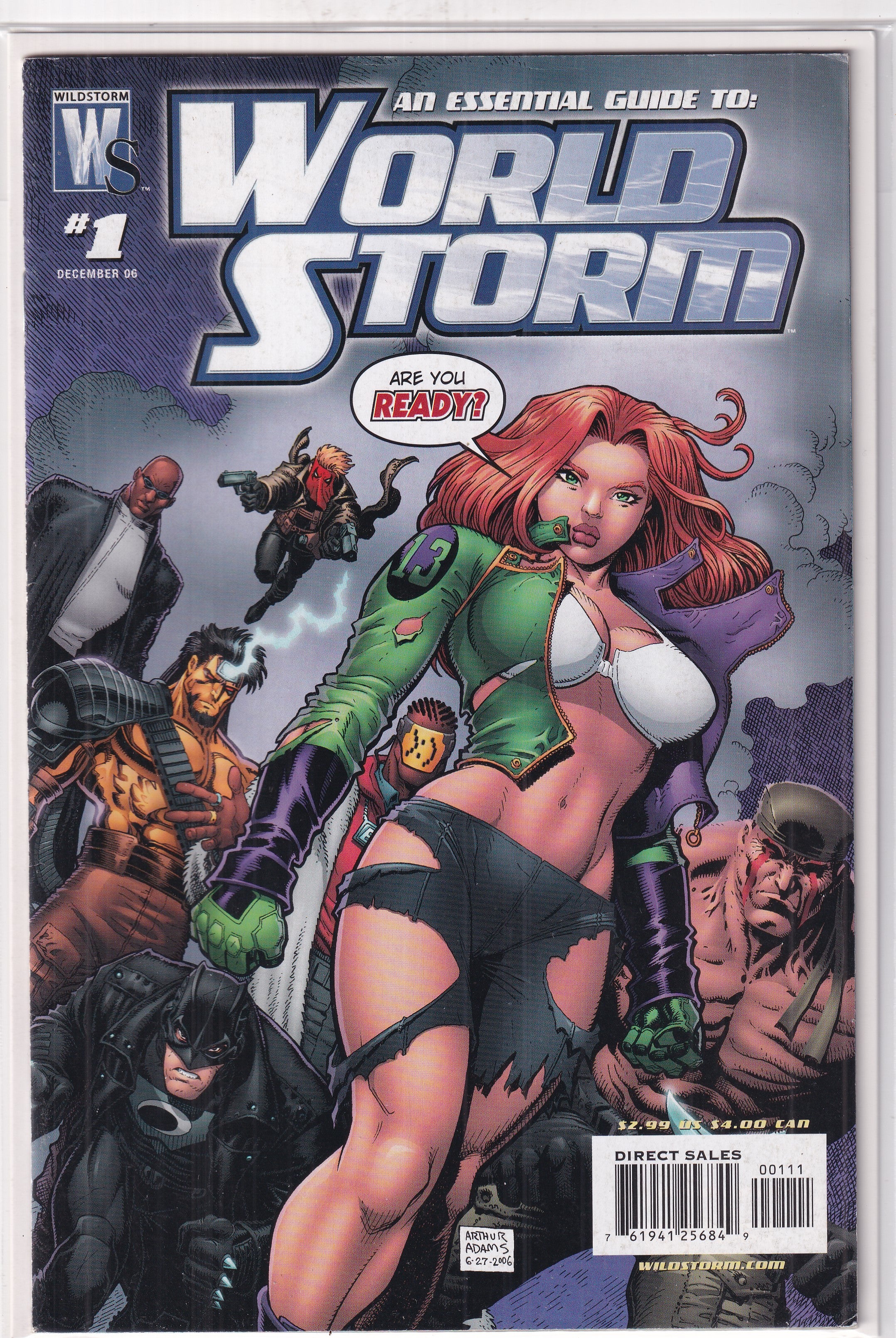 WORLD STORM #1 - Slab City Comics 