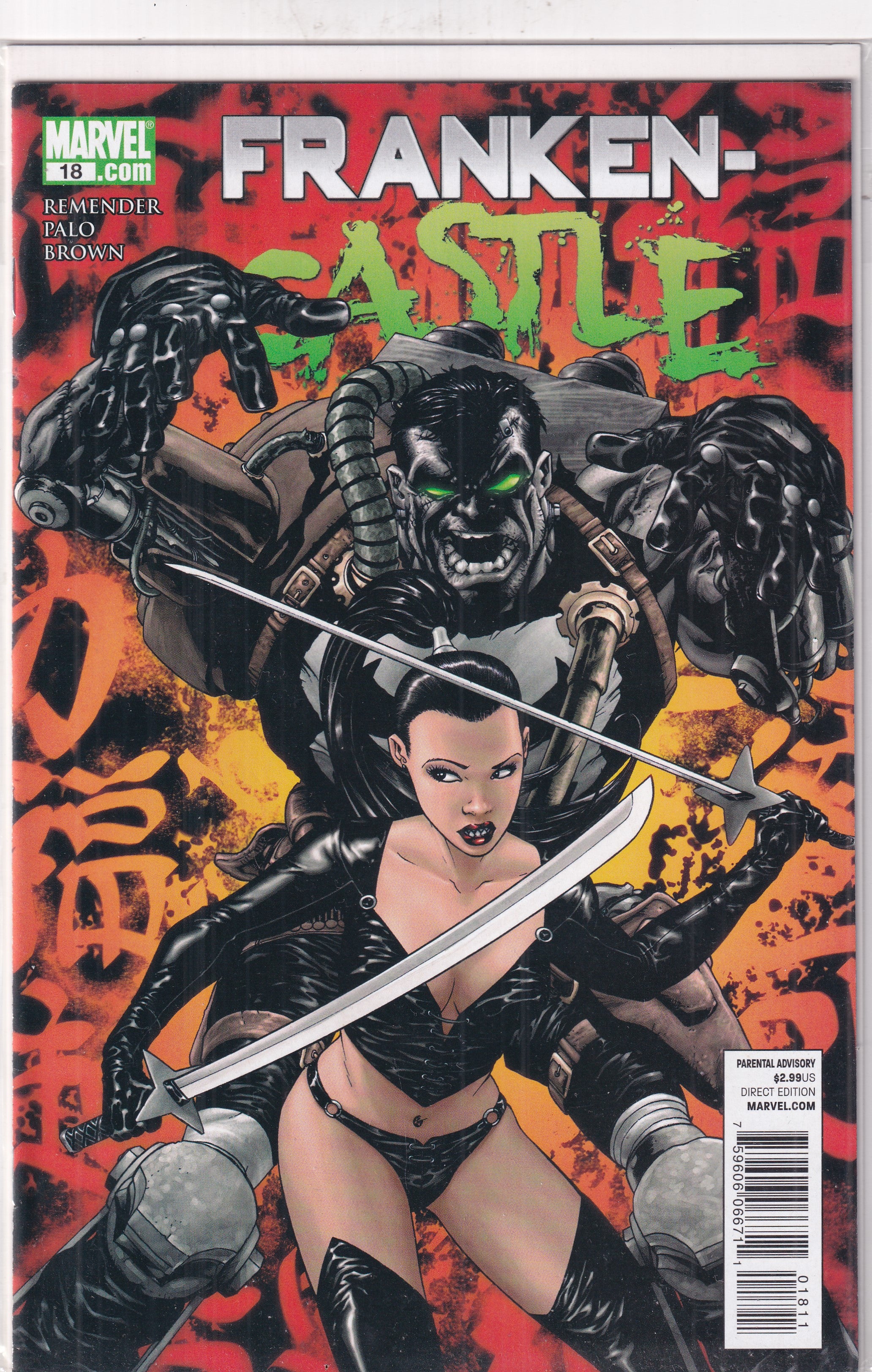 FRANKEN-CASTLE #18 - Slab City Comics 