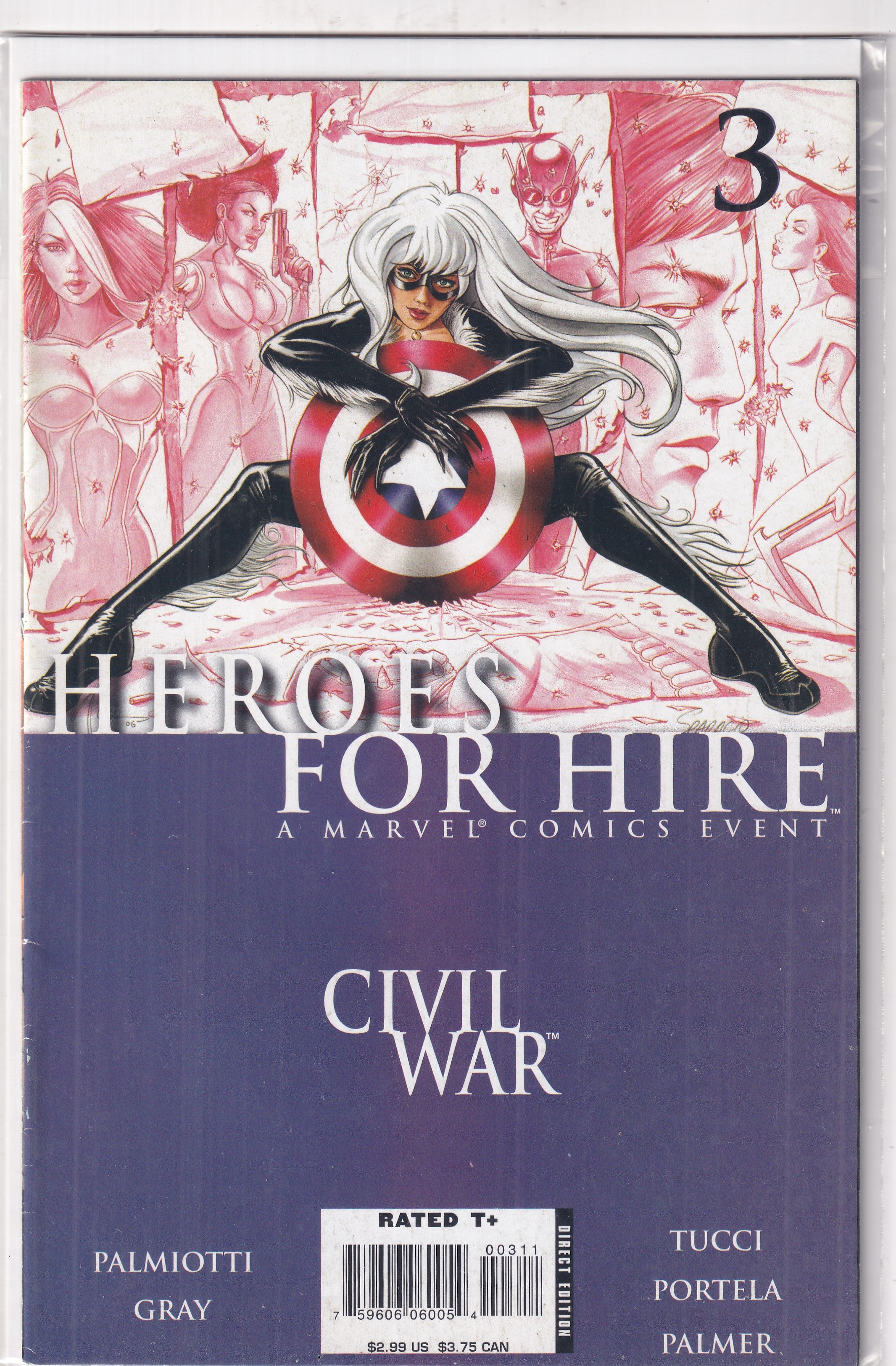 HEROES FOR HIRE CIVIL WAR #3 - Slab City Comics 