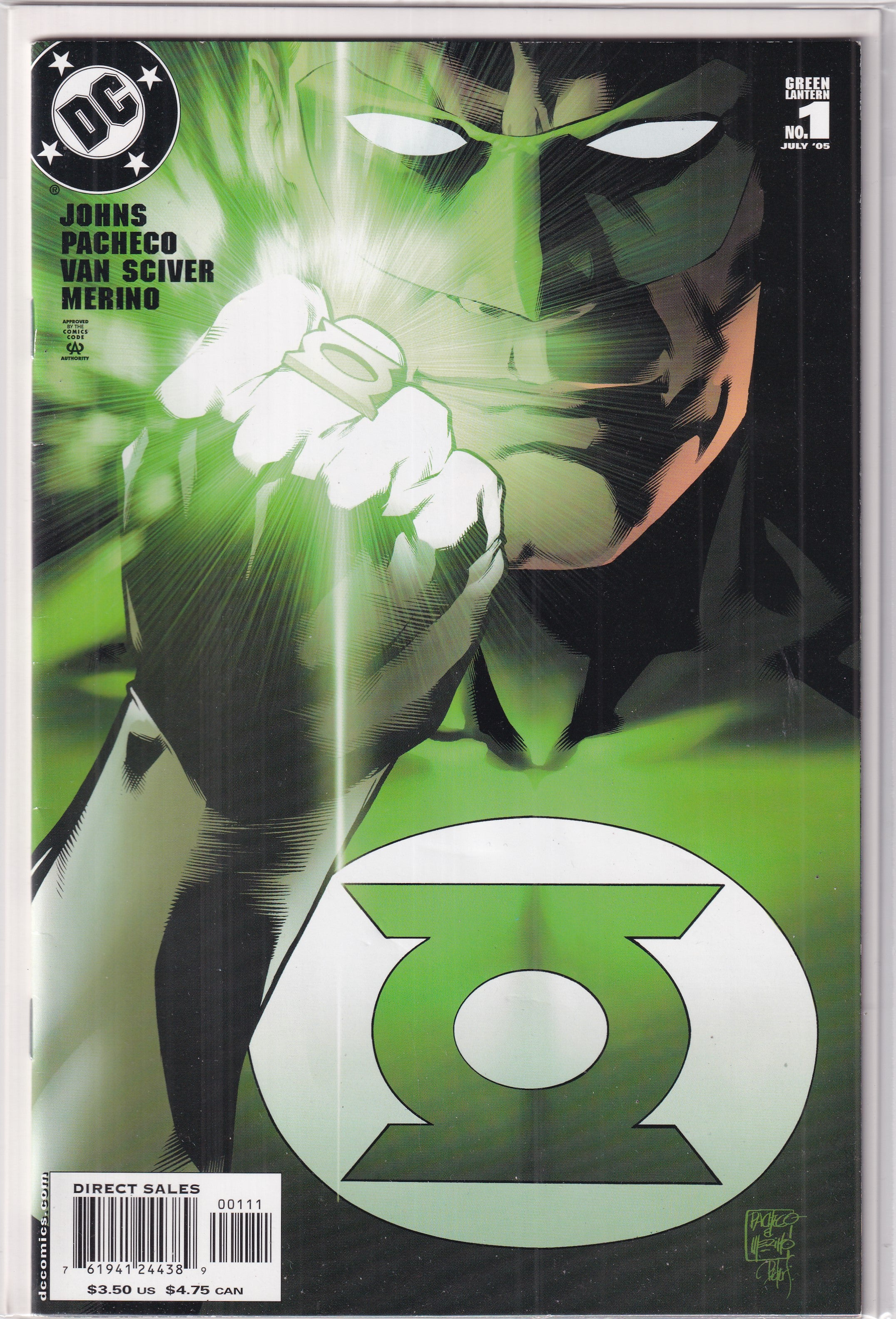 GREEN LANTERN #1 - Slab City Comics 