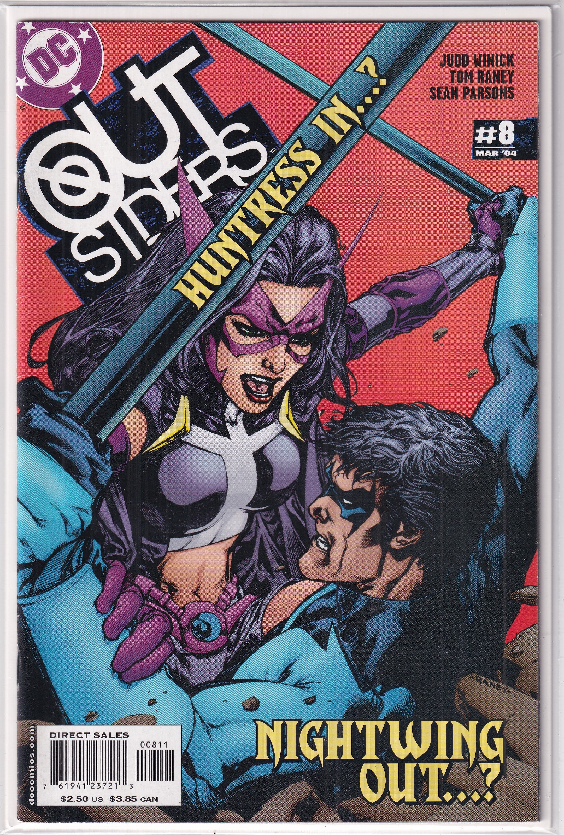 OUT SIDERS #8 - Slab City Comics 