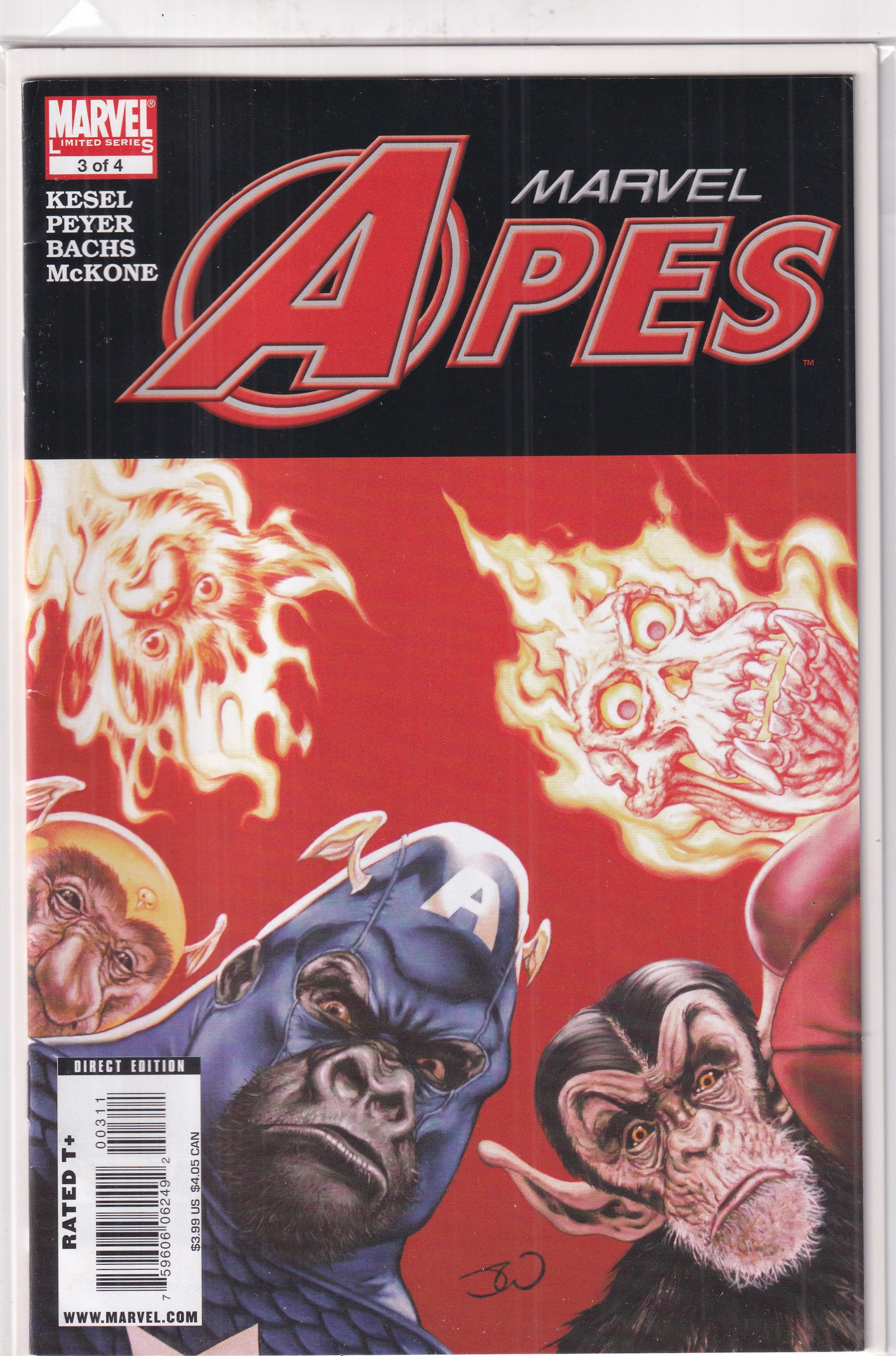 MARVEL APES #3 - Slab City Comics 