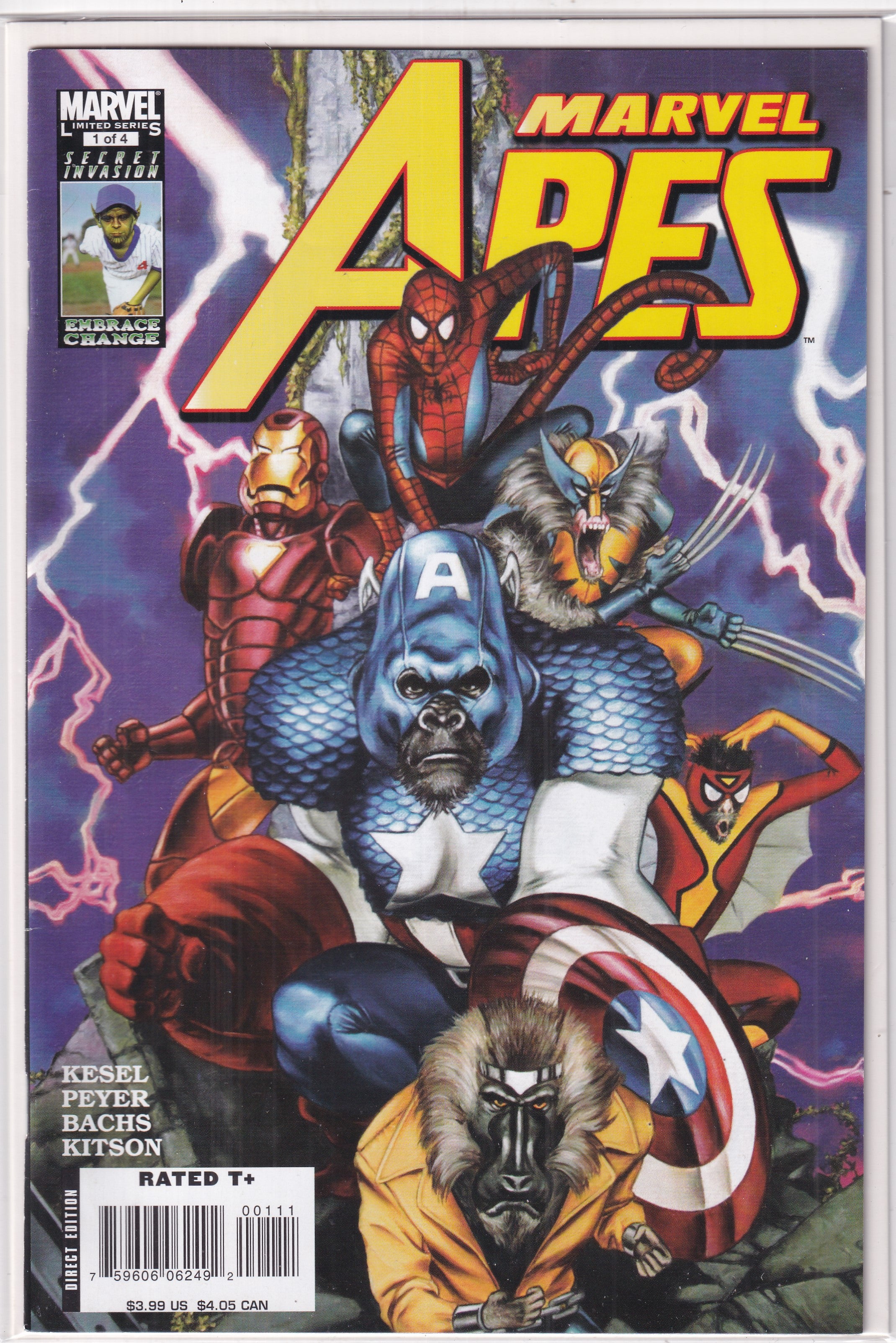 MARVEL APES #1 - Slab City Comics 