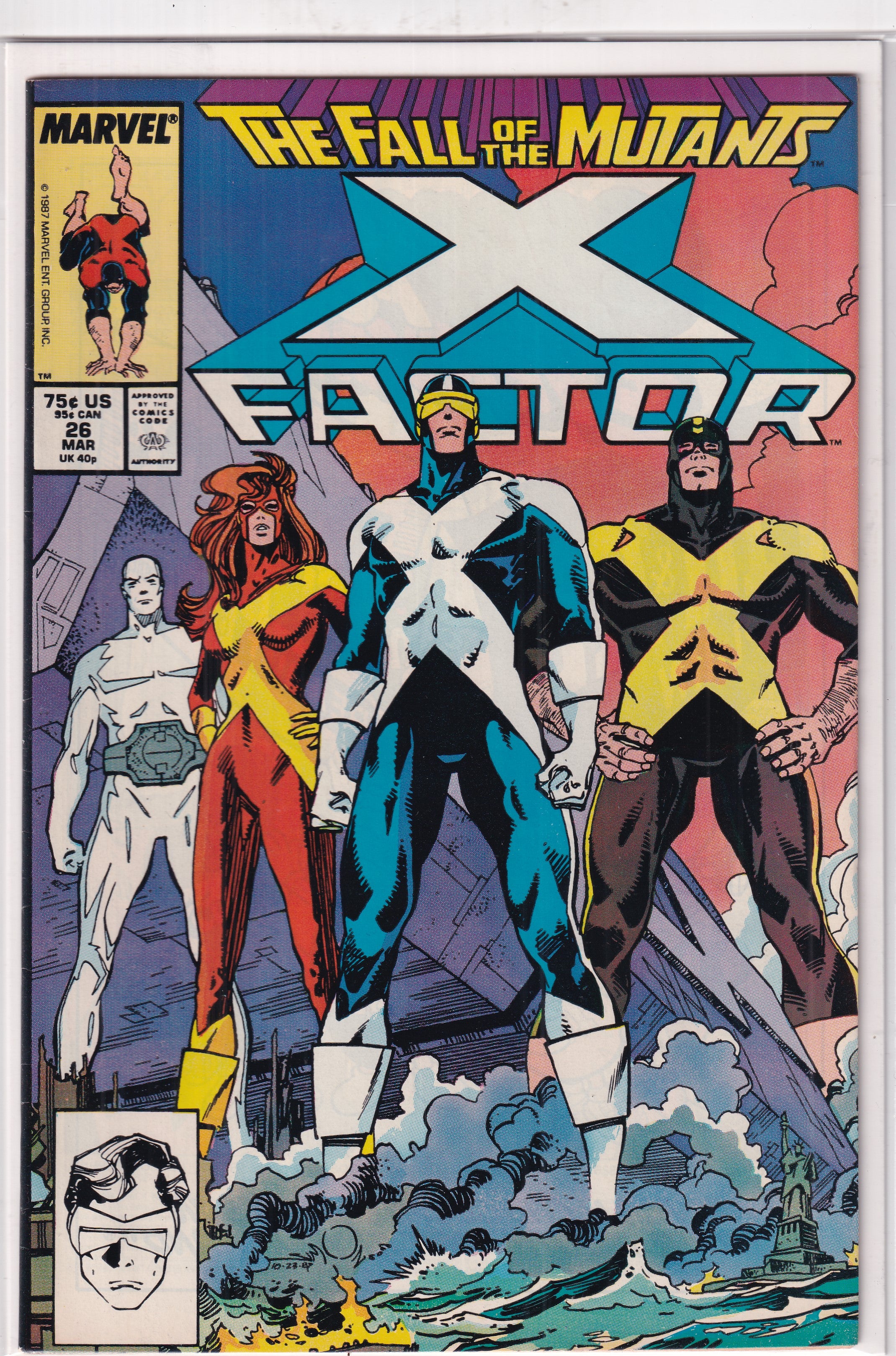 FALL OF THE MUTANTS X FACTOR #26 - Slab City Comics 