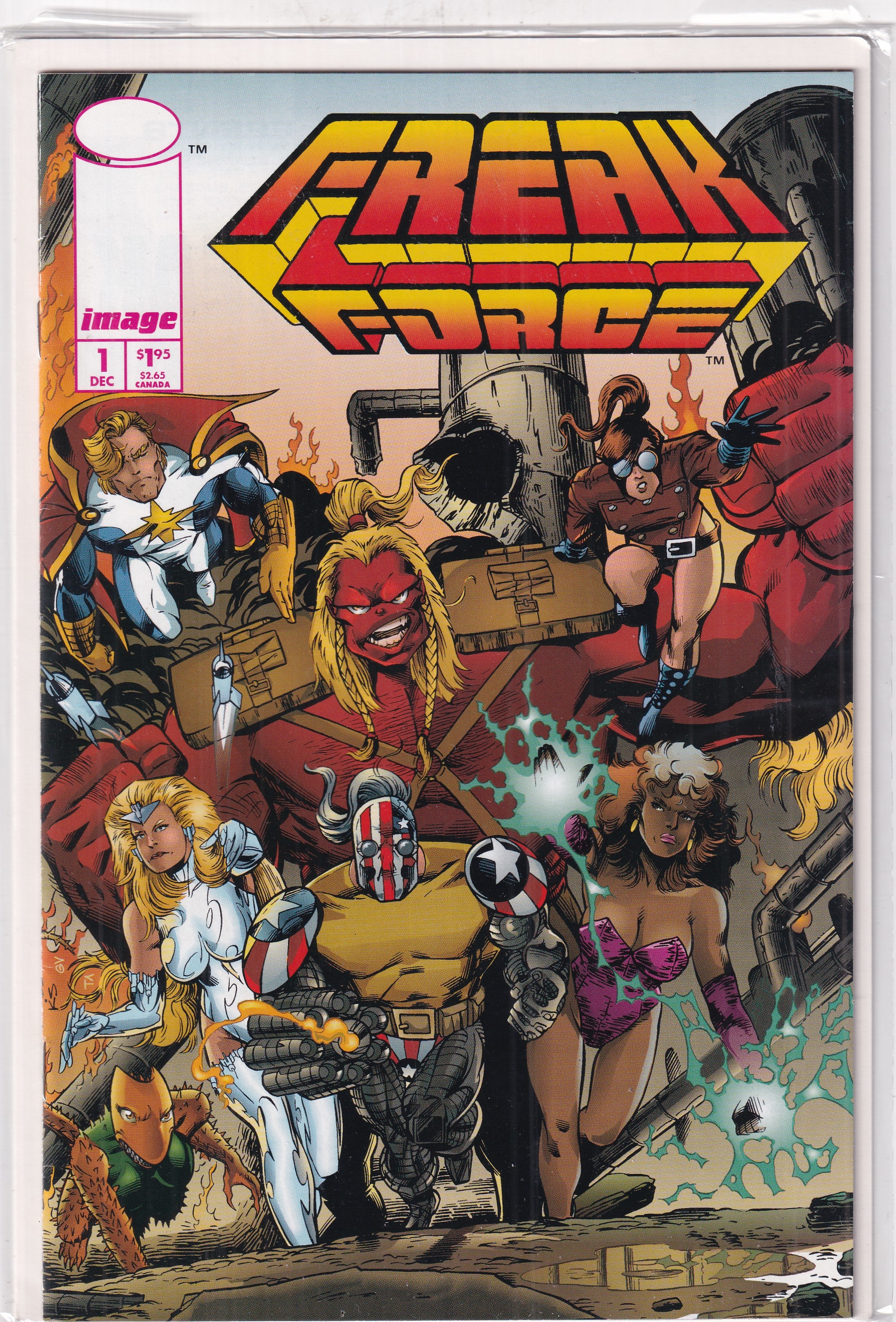 FREAK FORCE #1 - Slab City Comics 