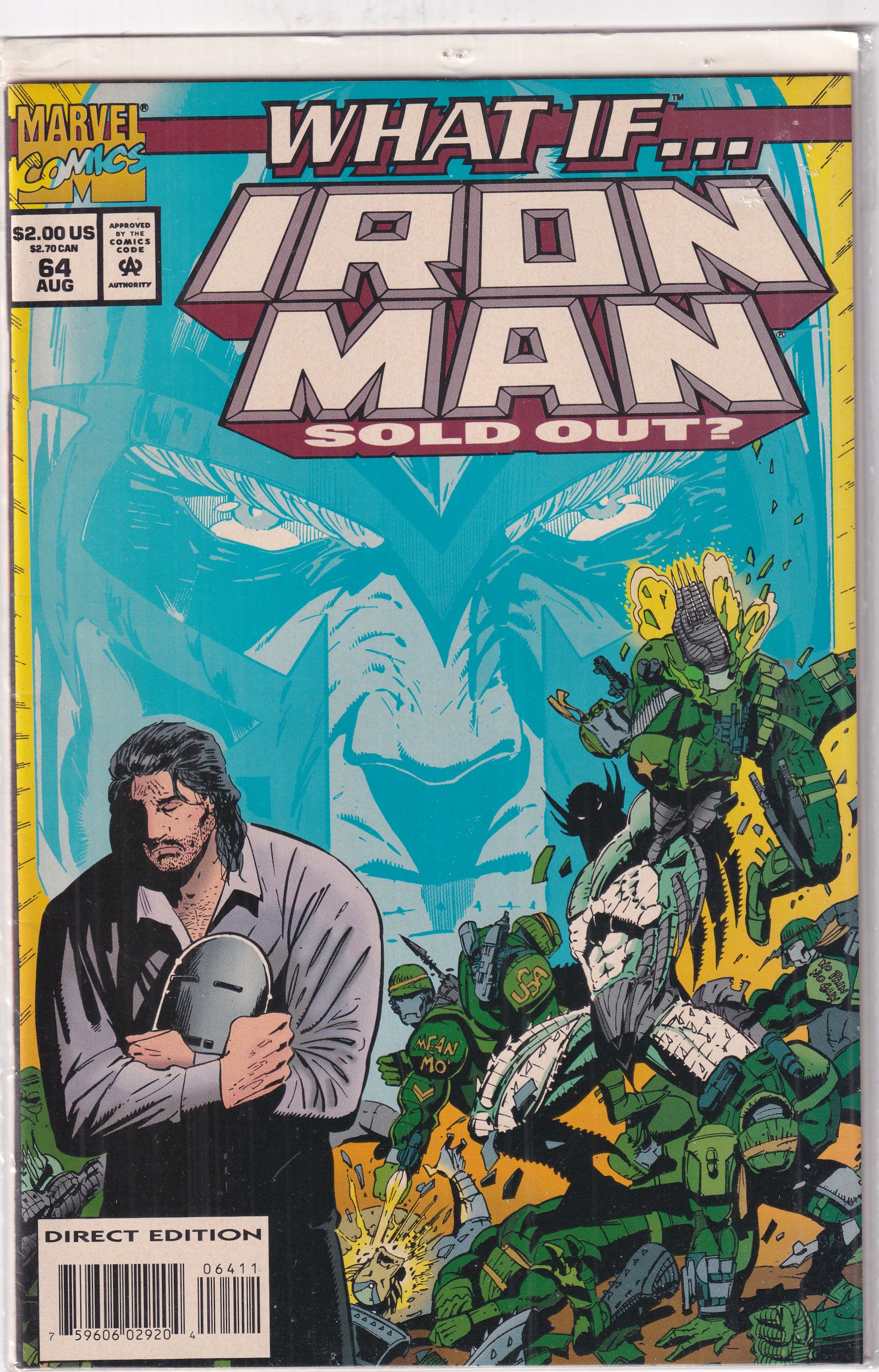 WHAT IF IRON MAN SOLD OUT #64 - Slab City Comics 