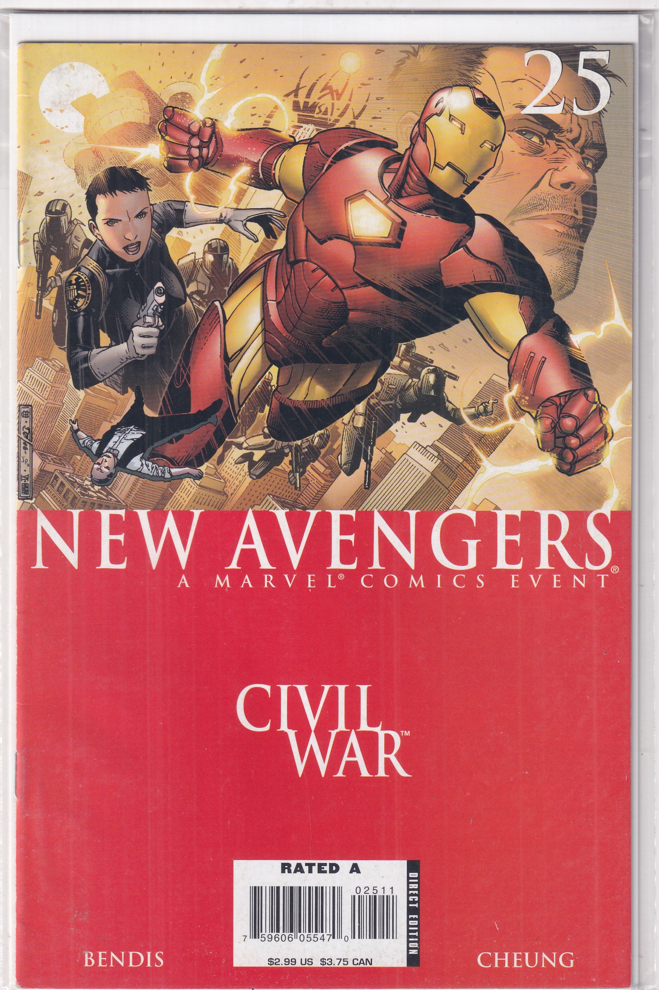 NEW AVENGERS CIVIL WAR #25 - Slab City Comics 