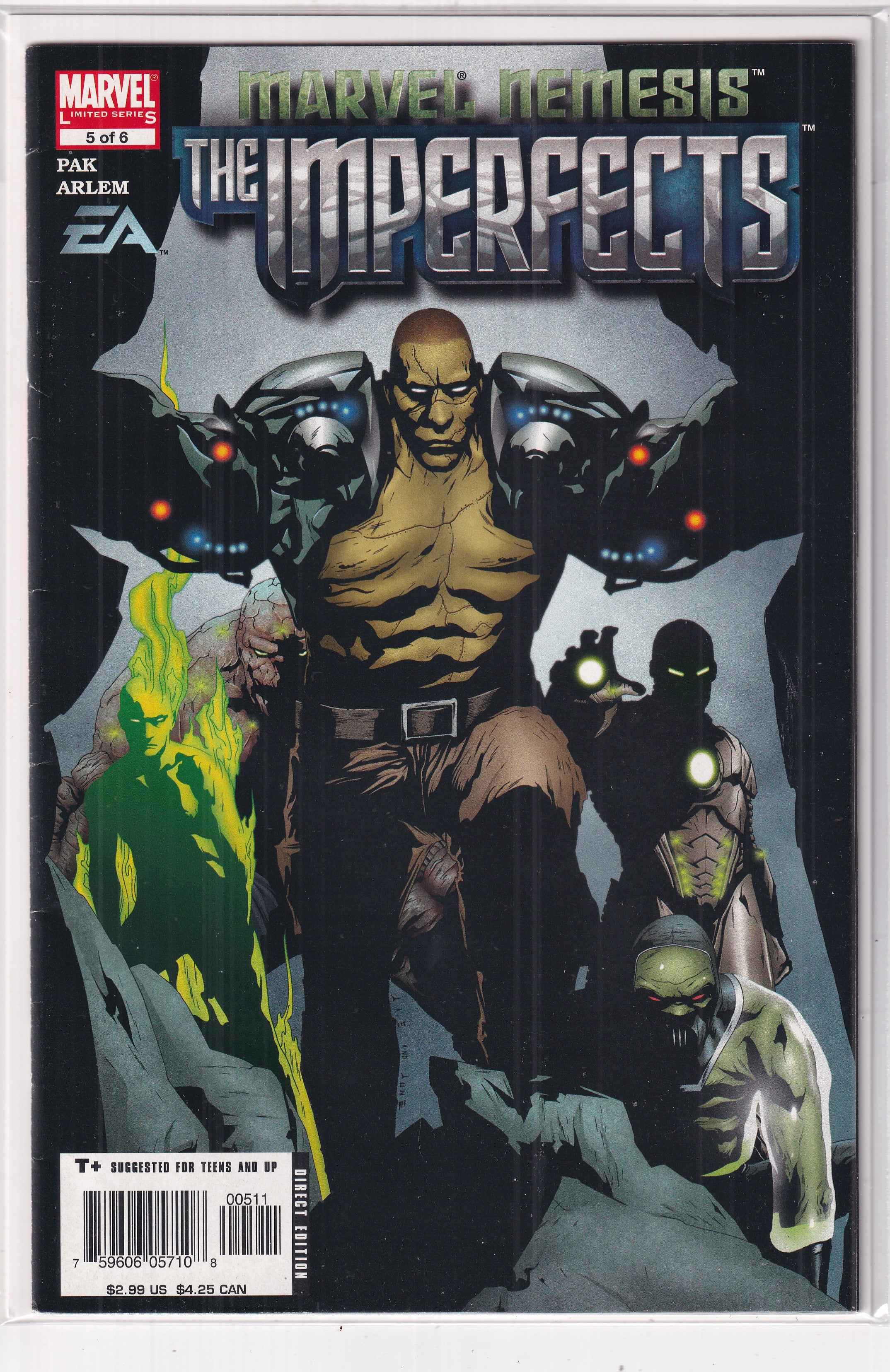 MARVEL NEMESIS THE IMPERFECTS #5 - Slab City Comics 